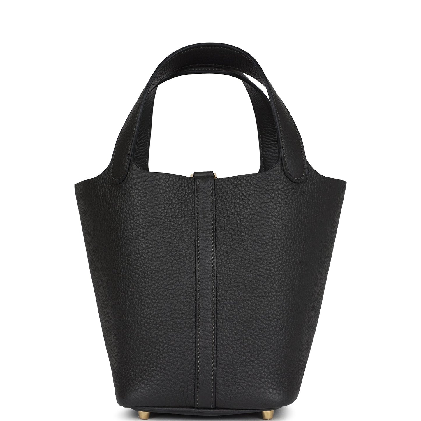 Hermes Picotin Lock 18 Dark Bronze Clemence Gold Hardware