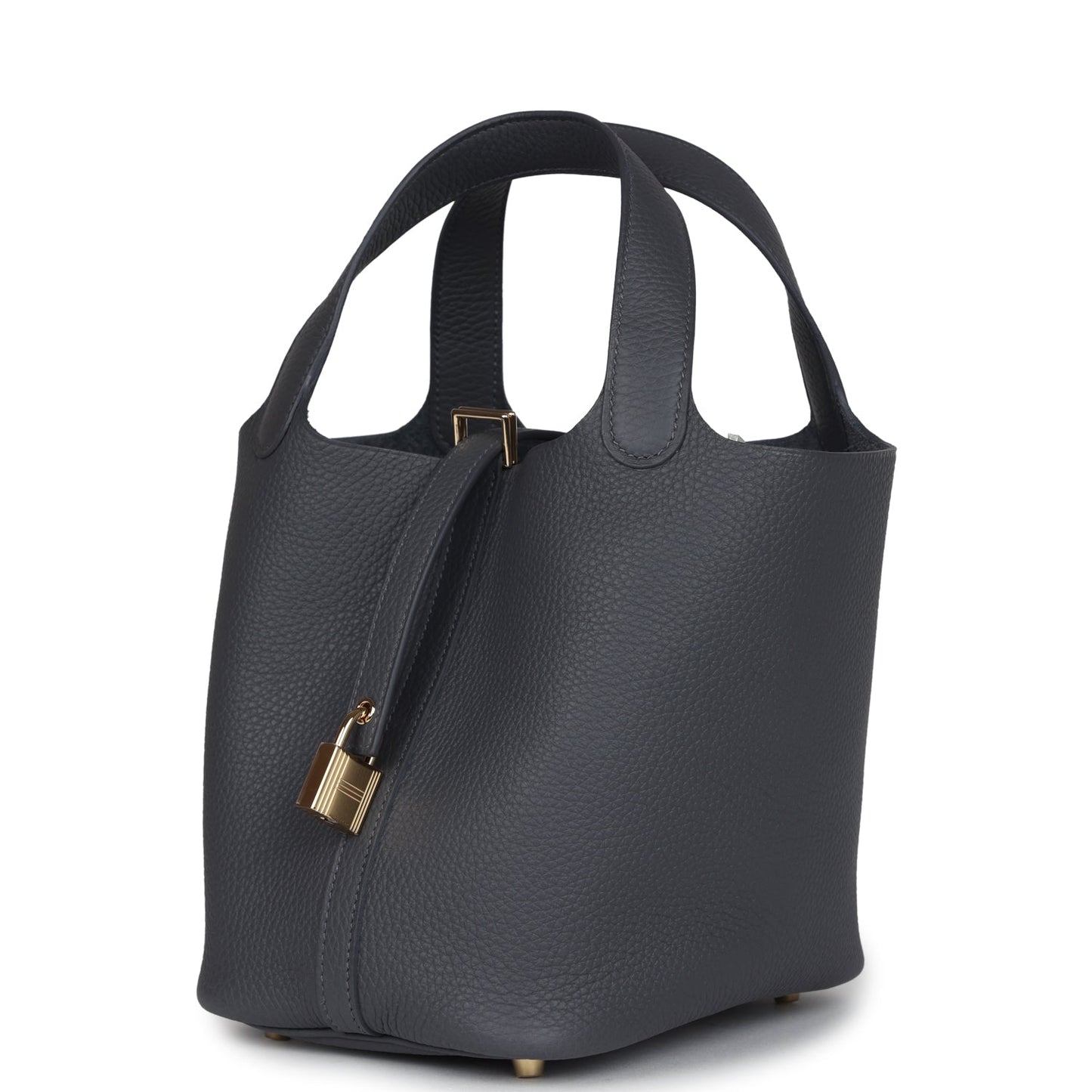 Hermes Picotin Lock 18 Ardoise Clemence Permabrass Hardware