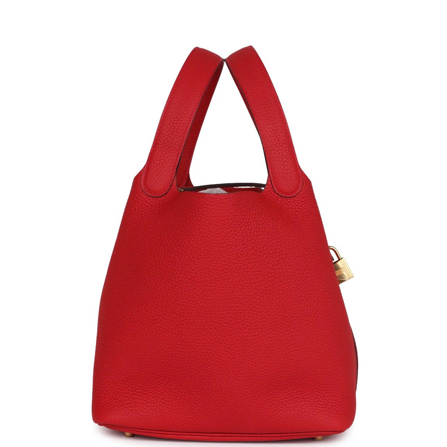 Hermes Picotin Lock 22 Vermillion Maurice Gold Hardware