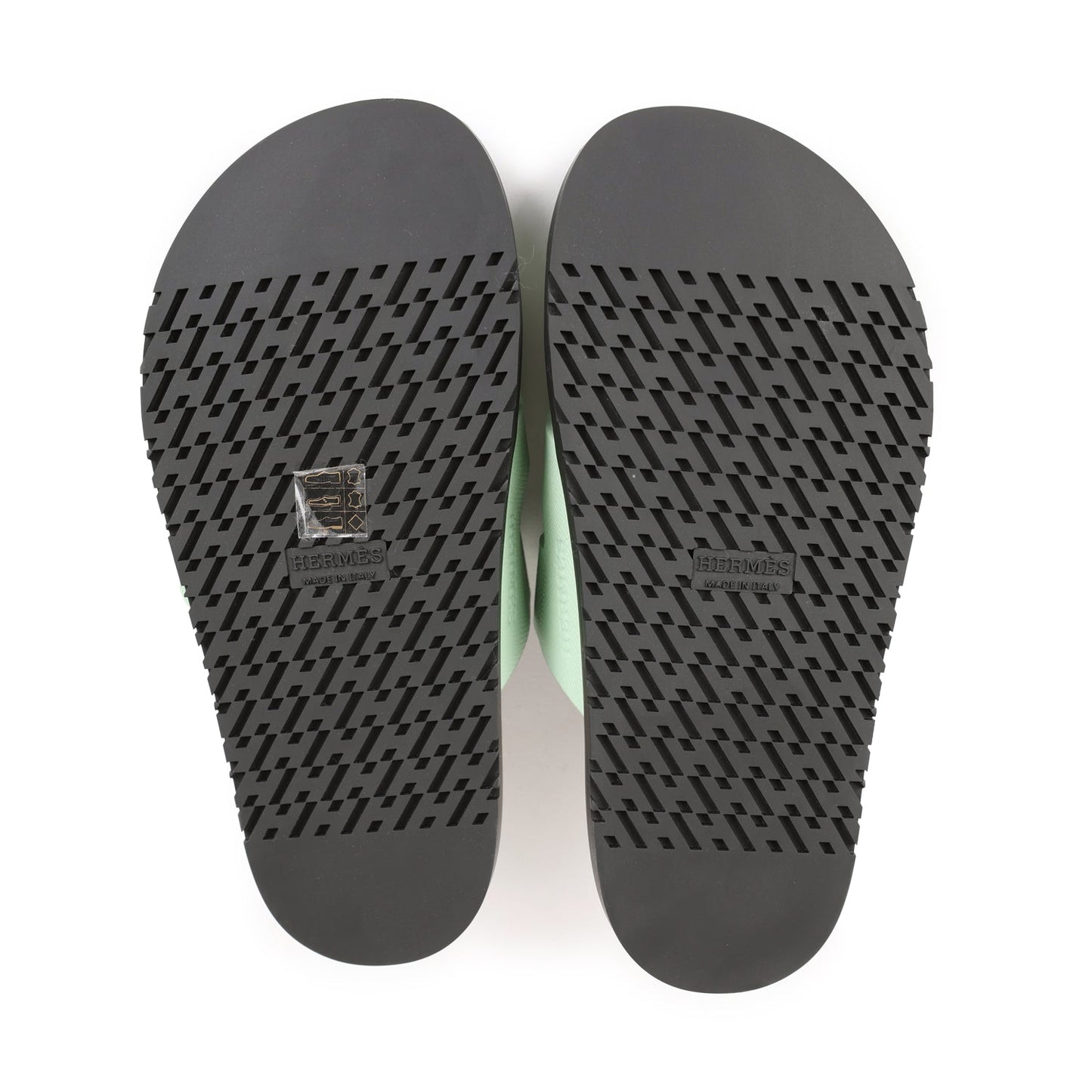 Hermes Chypre Sandal Vert Jade Epsom Palladium Hardware 35 EU