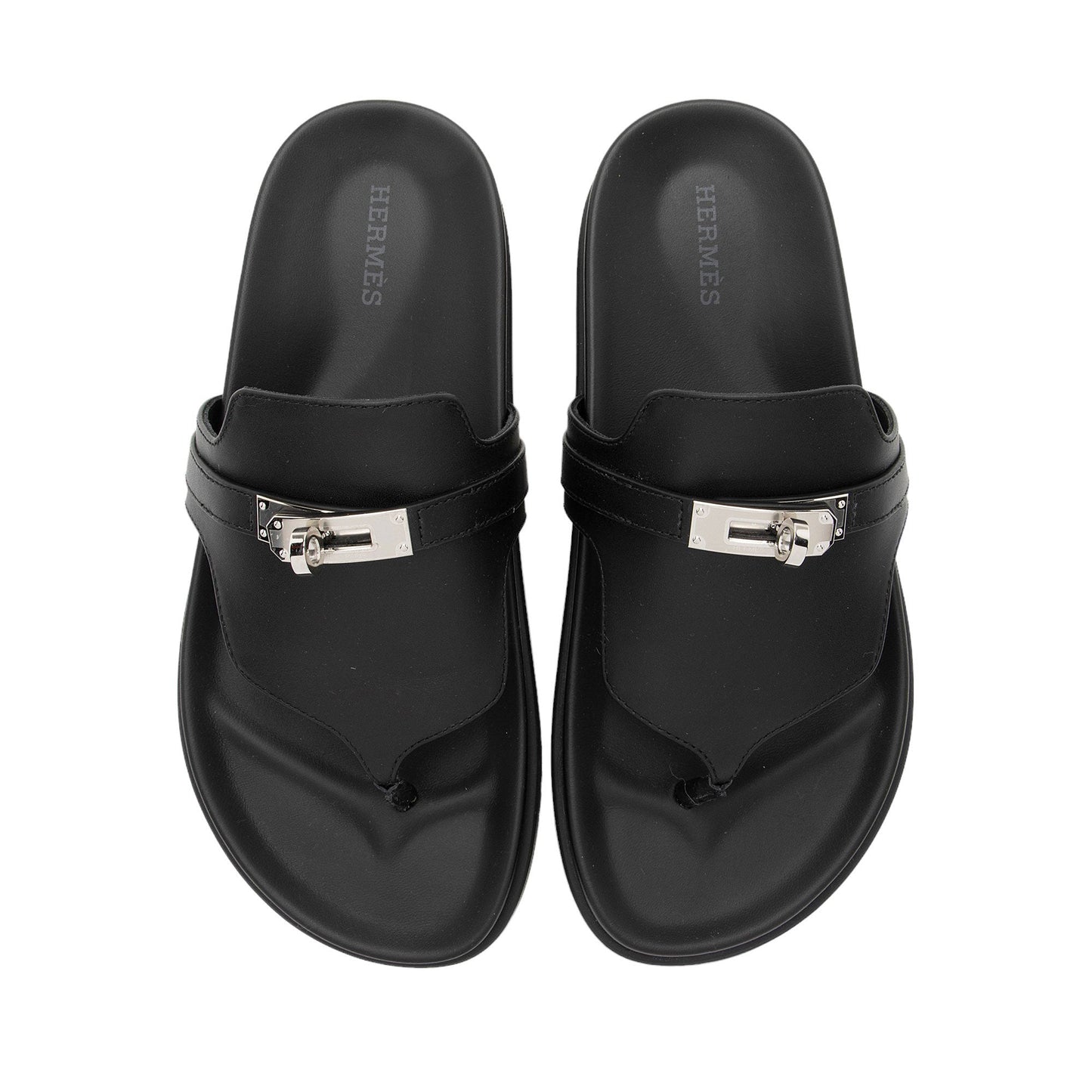 Hermes Calfskin Empire Sandals - Size 6 / 36 - FINAL SALE