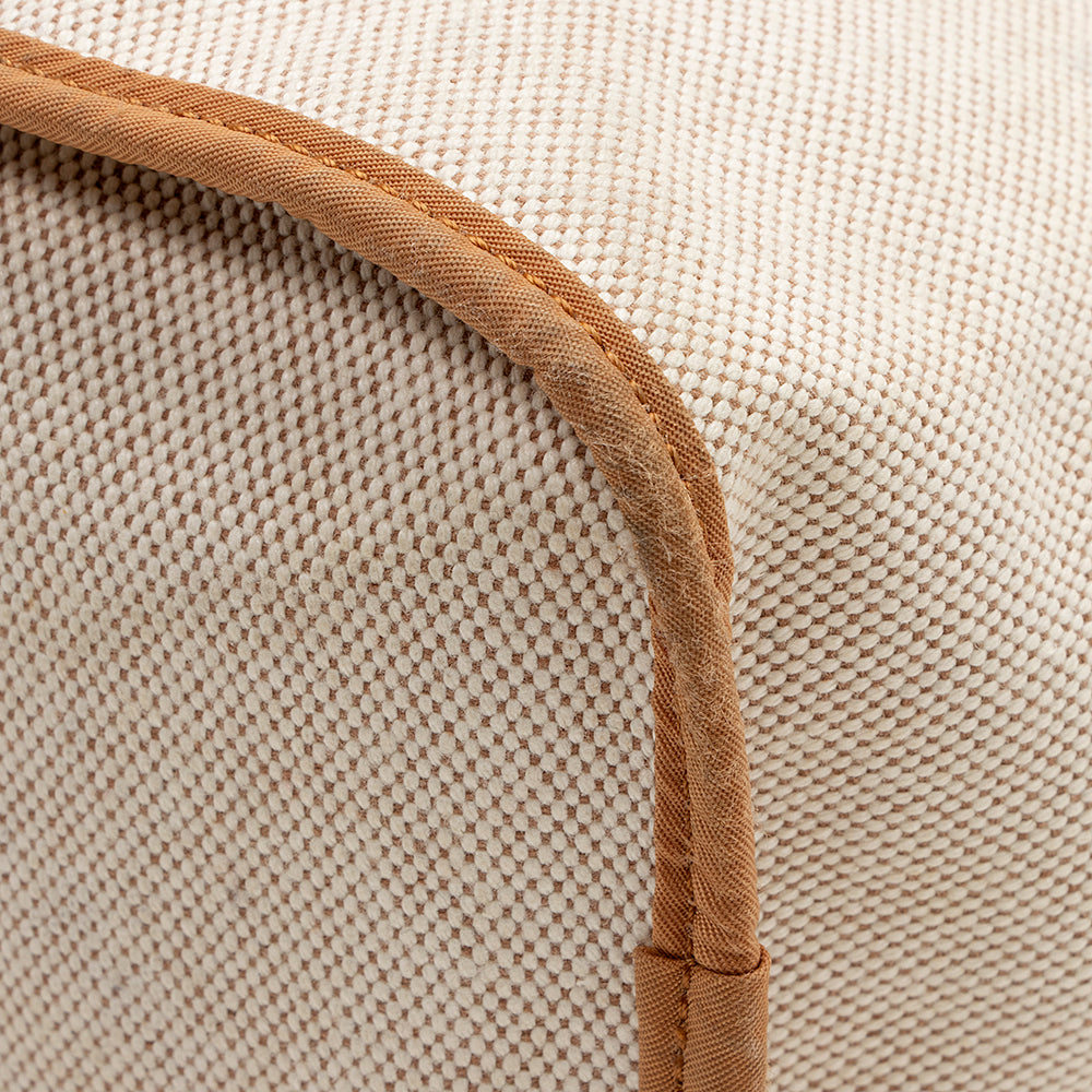 Hermes Canvas Calfskin Cabag Elan Tote - FINAL SALE (SHF-16359)