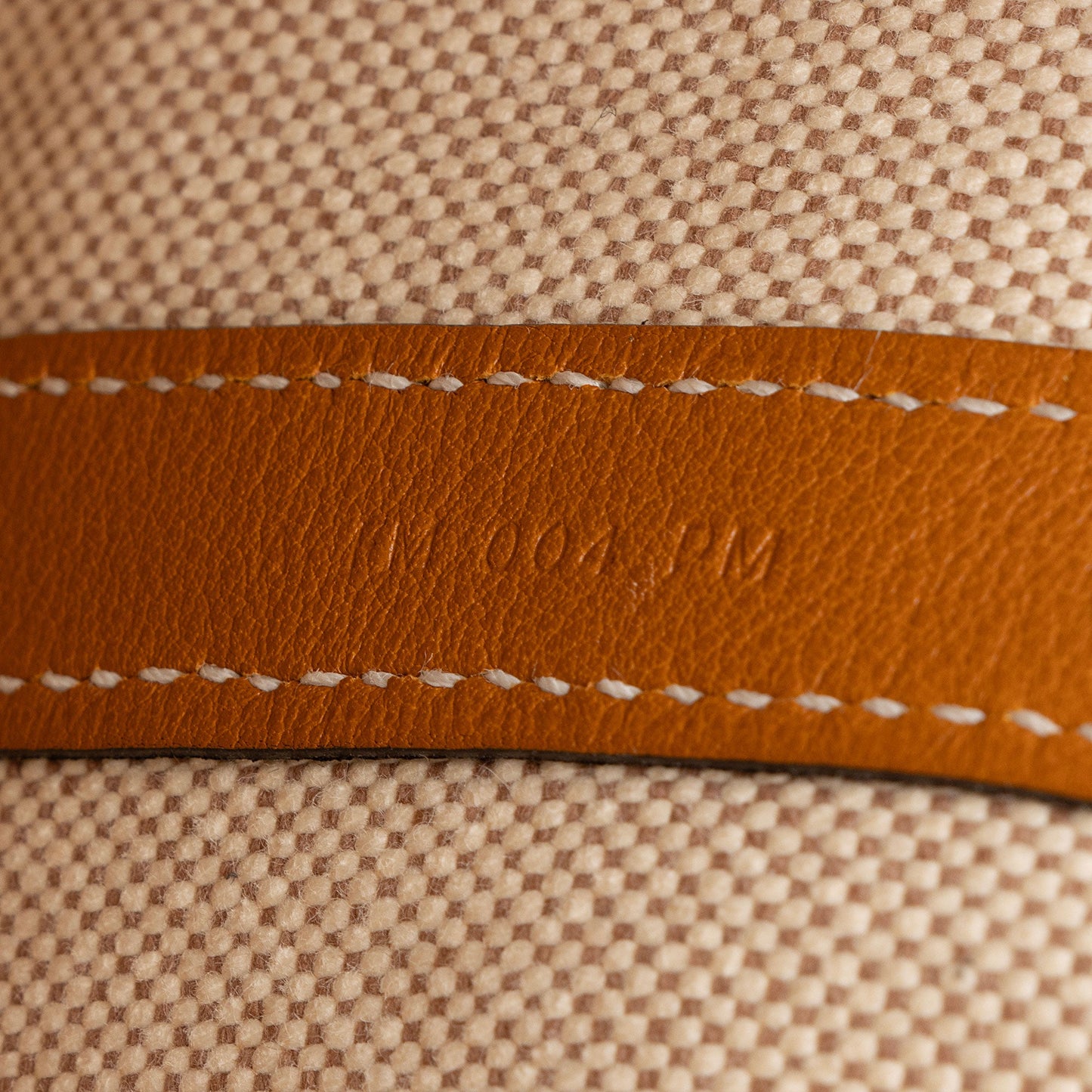 Hermes Canvas Col Roule Shoulder Bag