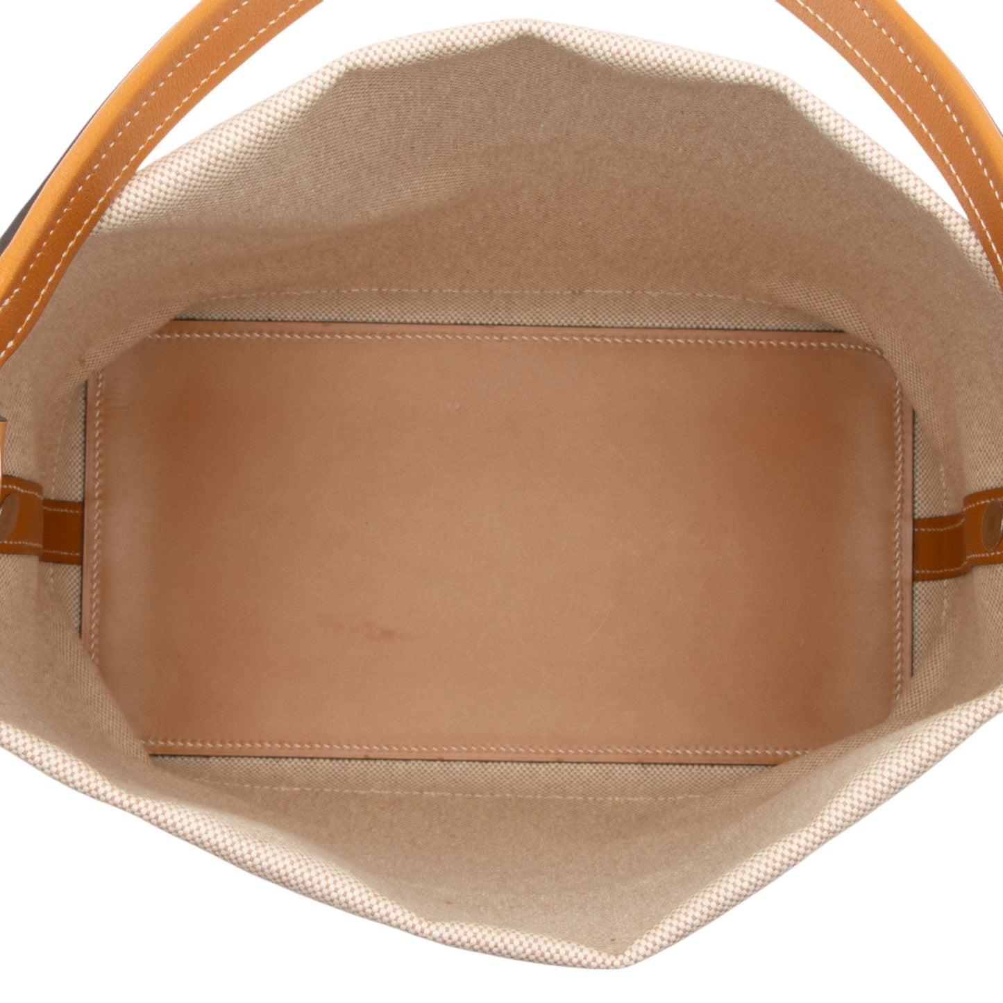 Hermes Canvas Col Roule Shoulder Bag