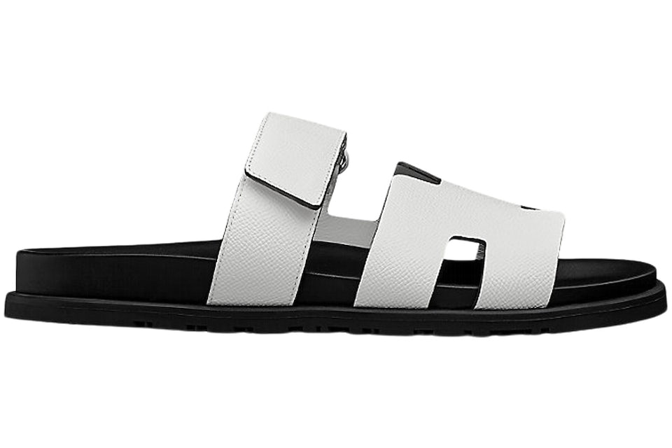Hermes Chypre Sandal White
