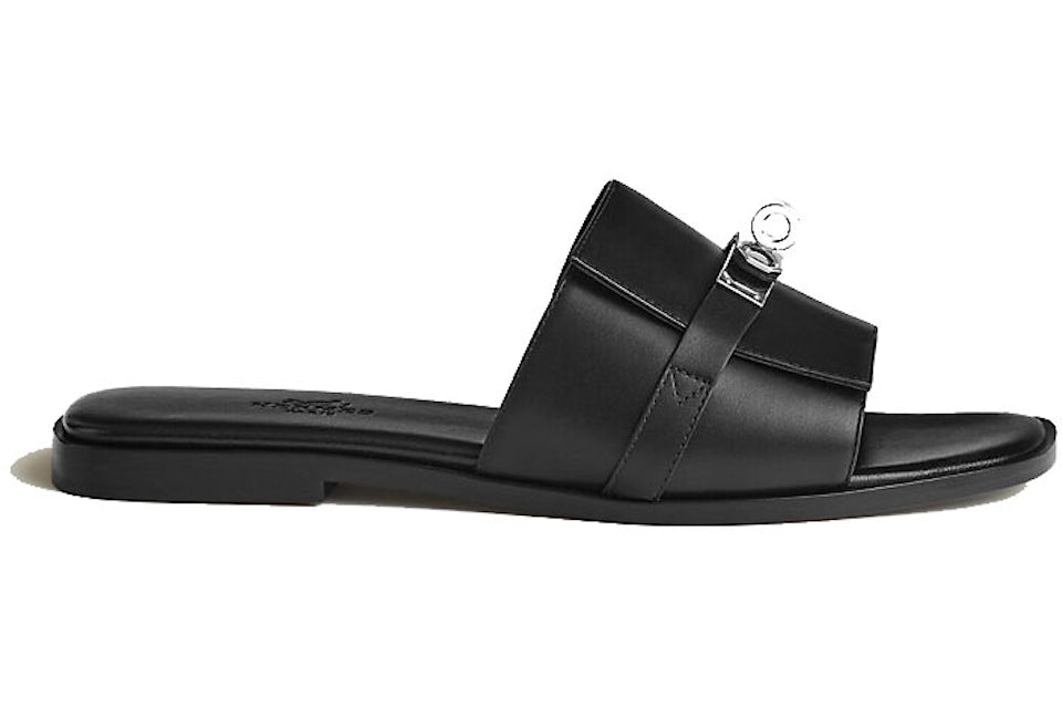 Hermes Giulia Sandal Black