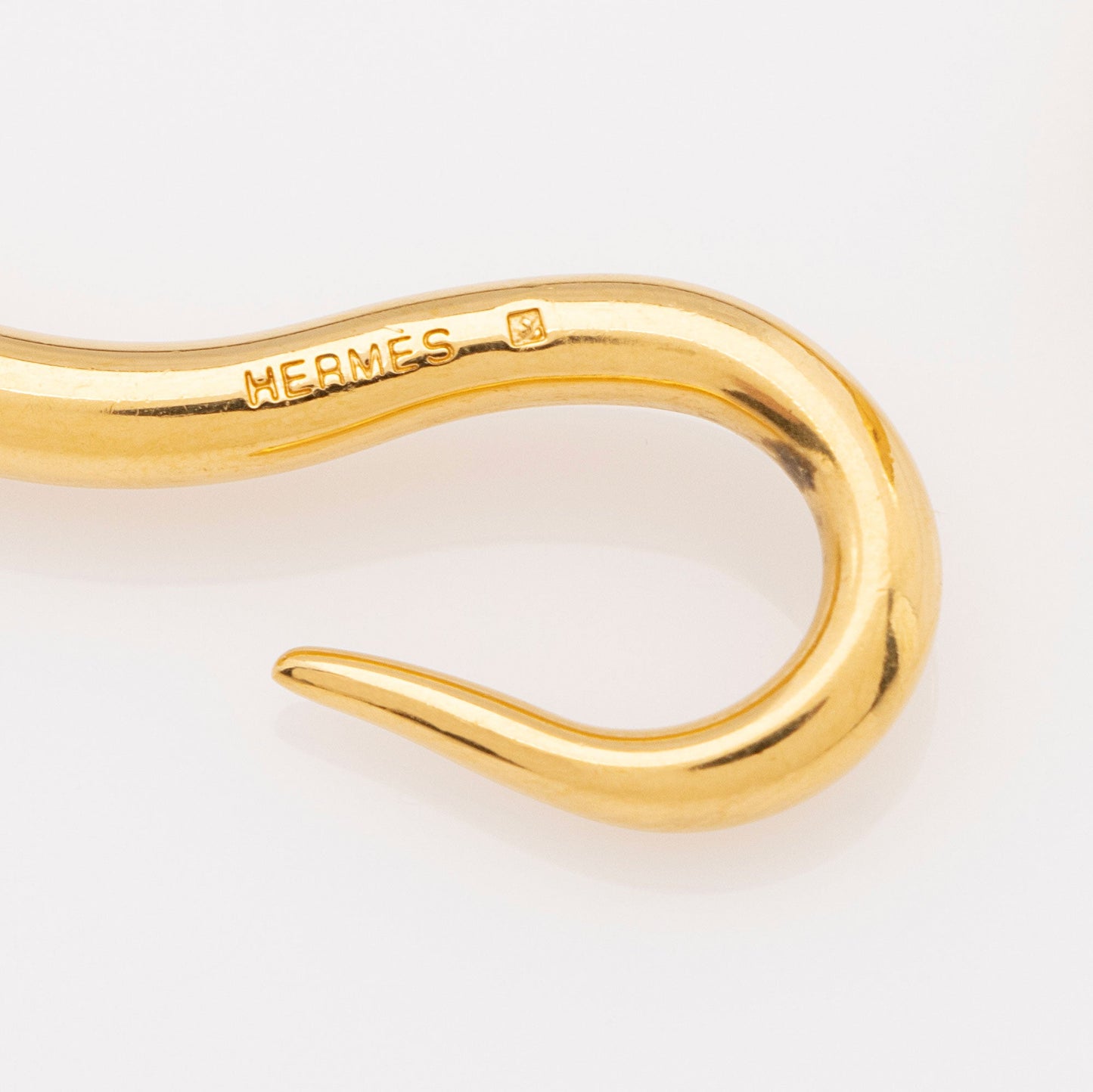 Hermes Leather Jumbo Hook Tour Bracelet