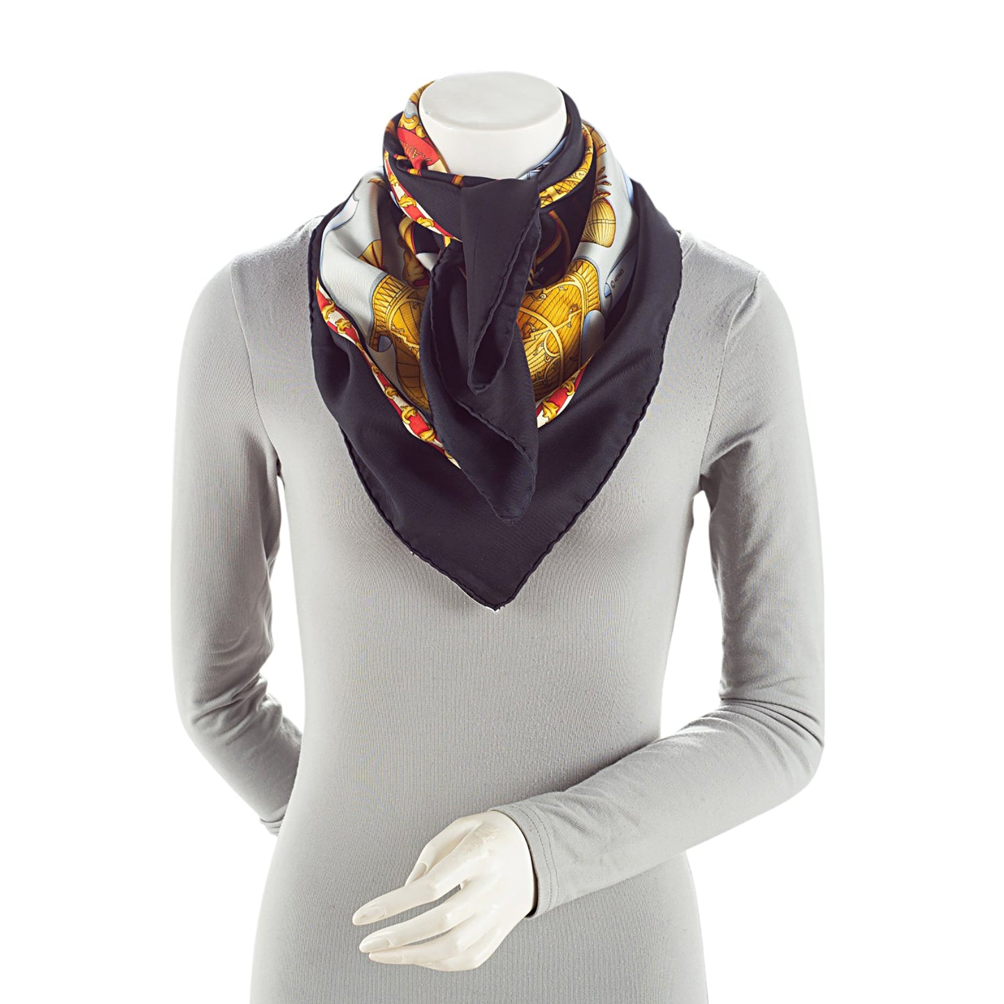Hermes Silk Reves d'Espace 90cm Scarf