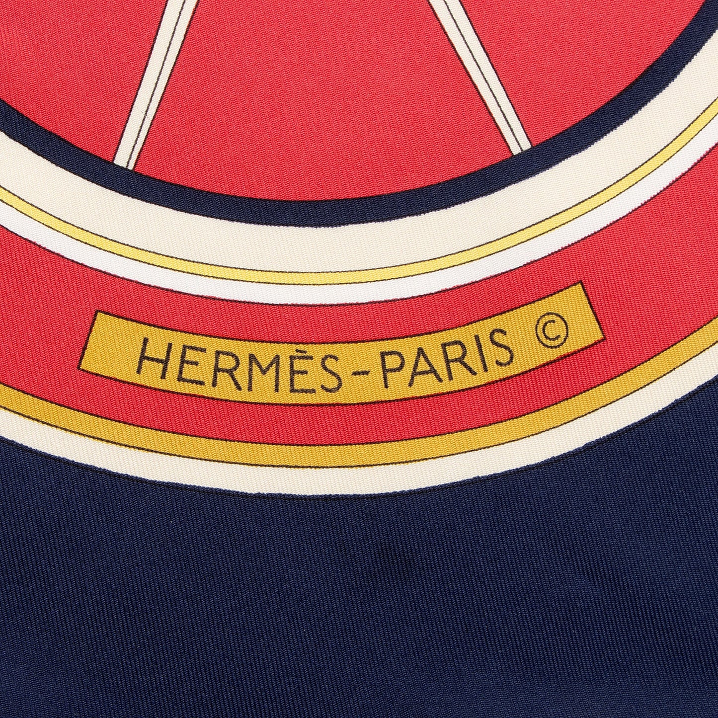 Hermes Silk Washington's Carriage 90cm Scarf