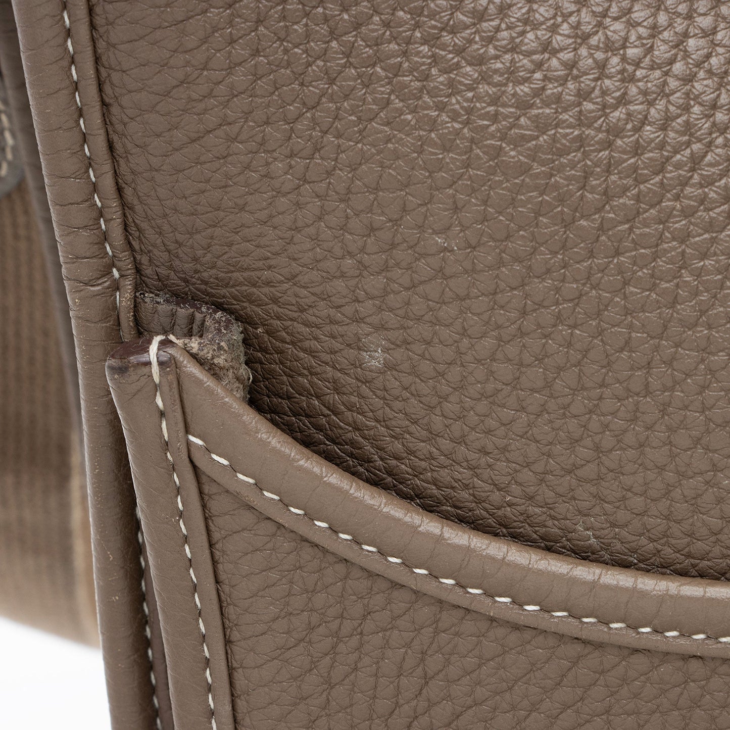 Hermes Taurillon Clemence Evelyne III PM Shoulder Bag