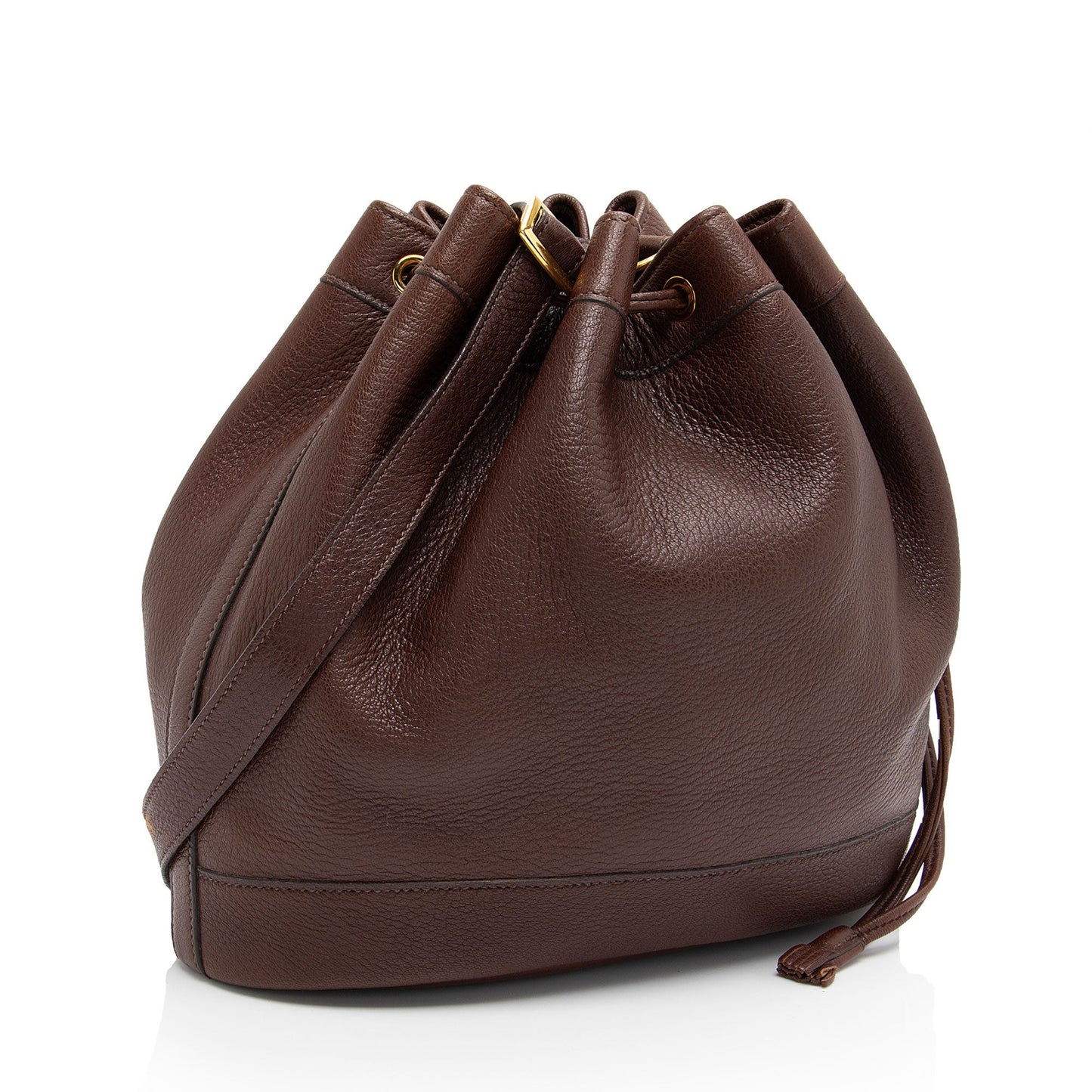 Hermes Vintage Evergrain Market 28 Drawstring Bag