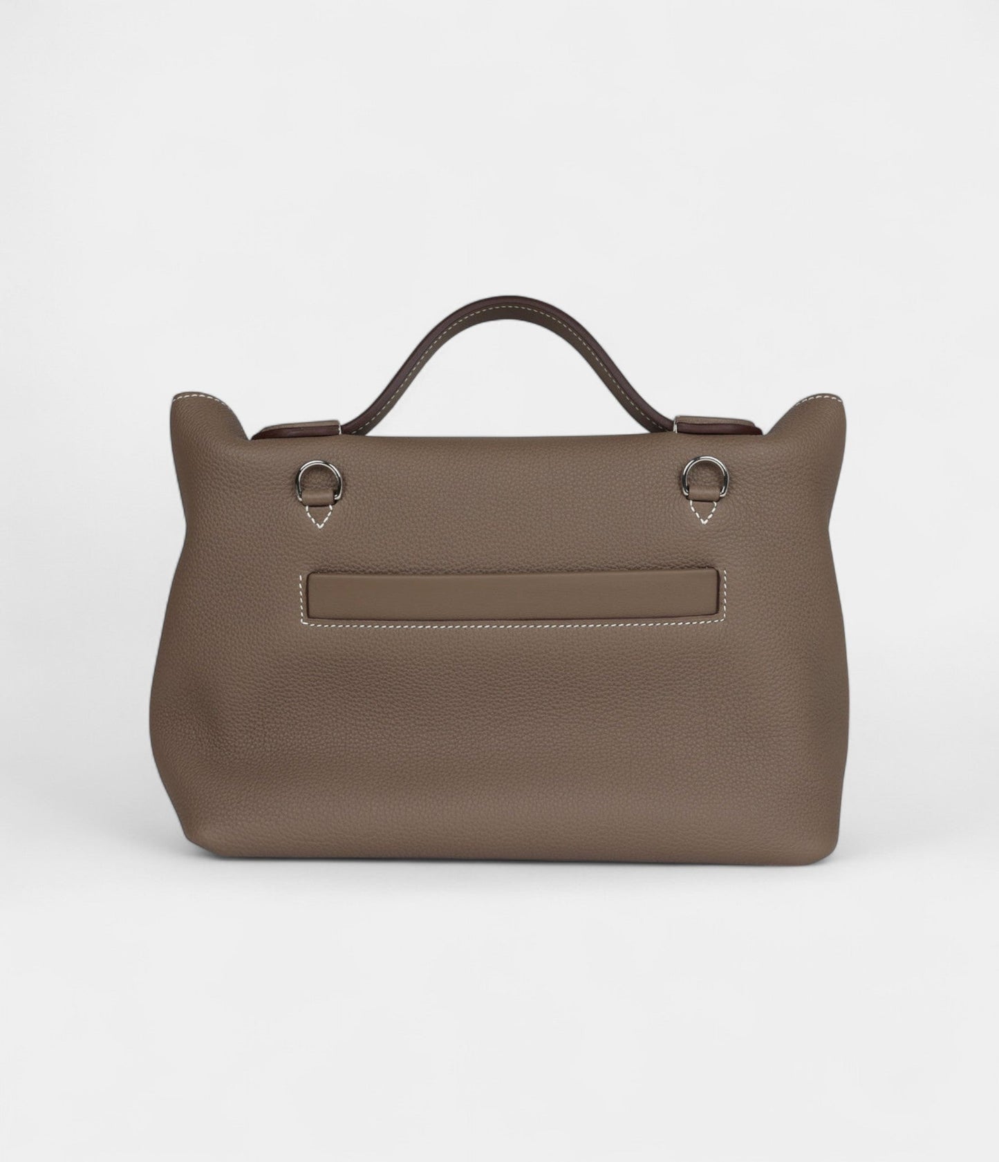 Hermes 24/24 Handmade Etoupe Maurice and Swift Palladium Hardware