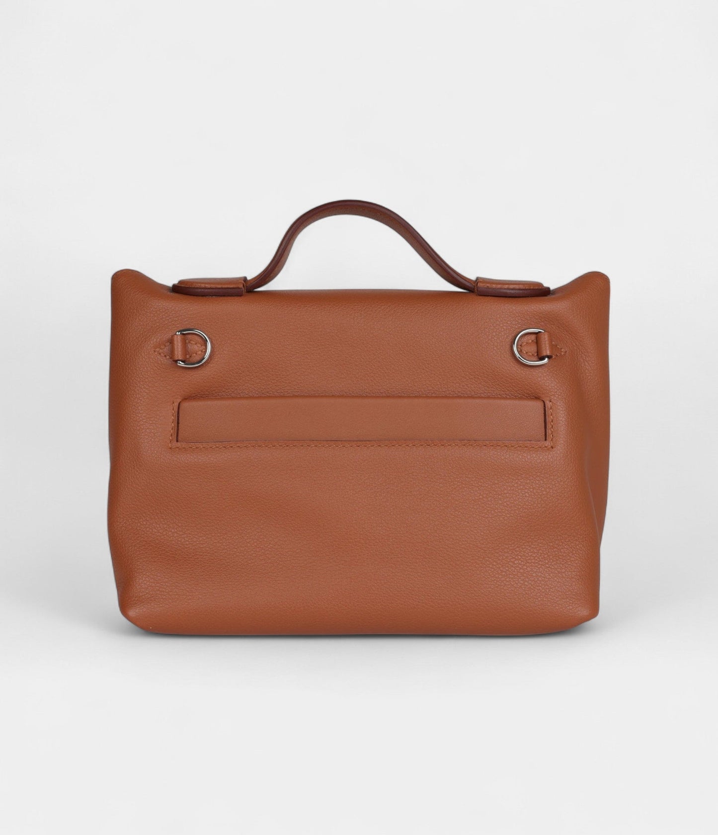 Hermes 24/24 Handmade Gold Evercolor and Swift Palladium Hardware