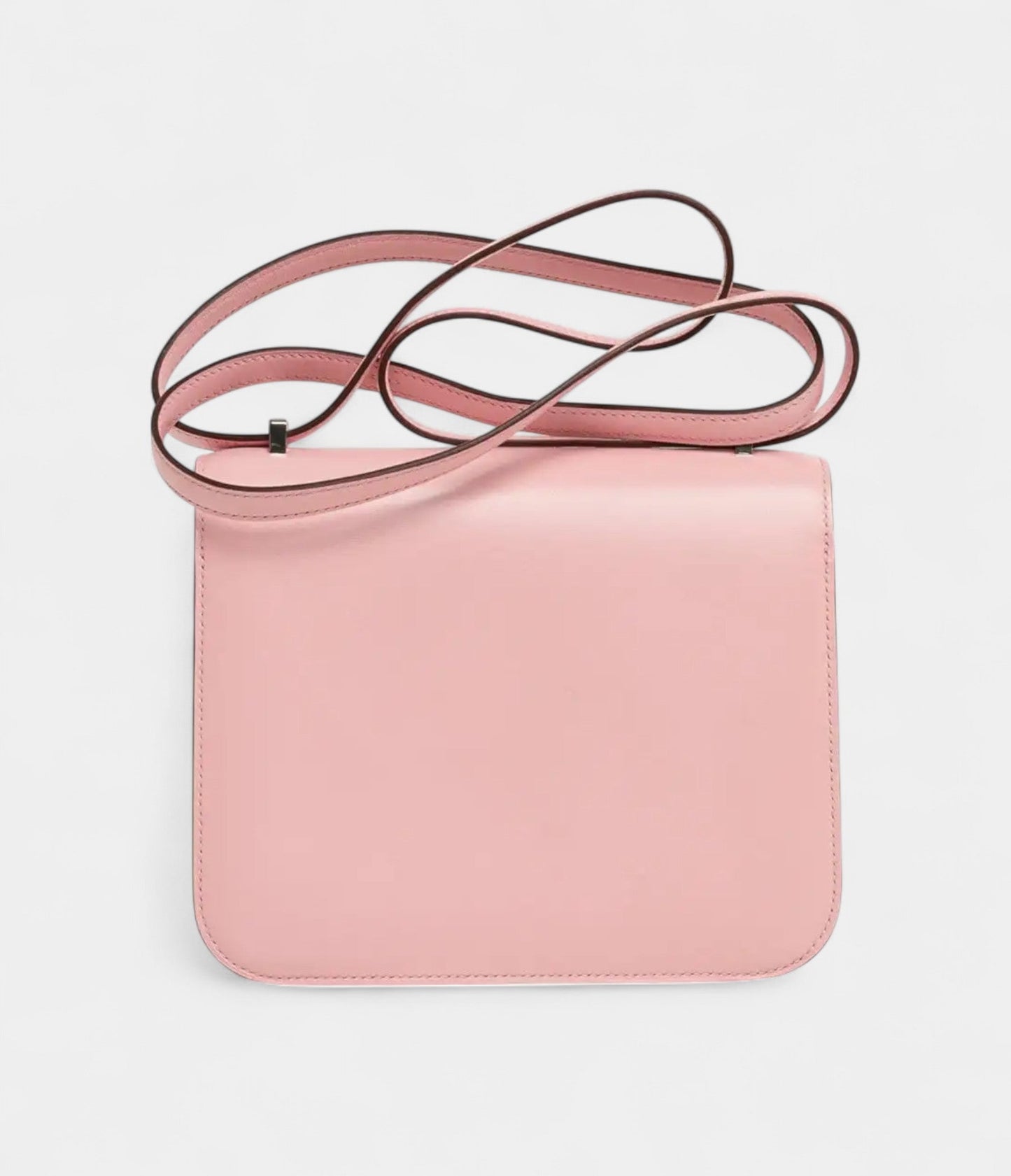 Hermes Constance 18 Mini Bag Rose Sakura Tadelakt Bougainvillea Lizard Buckle