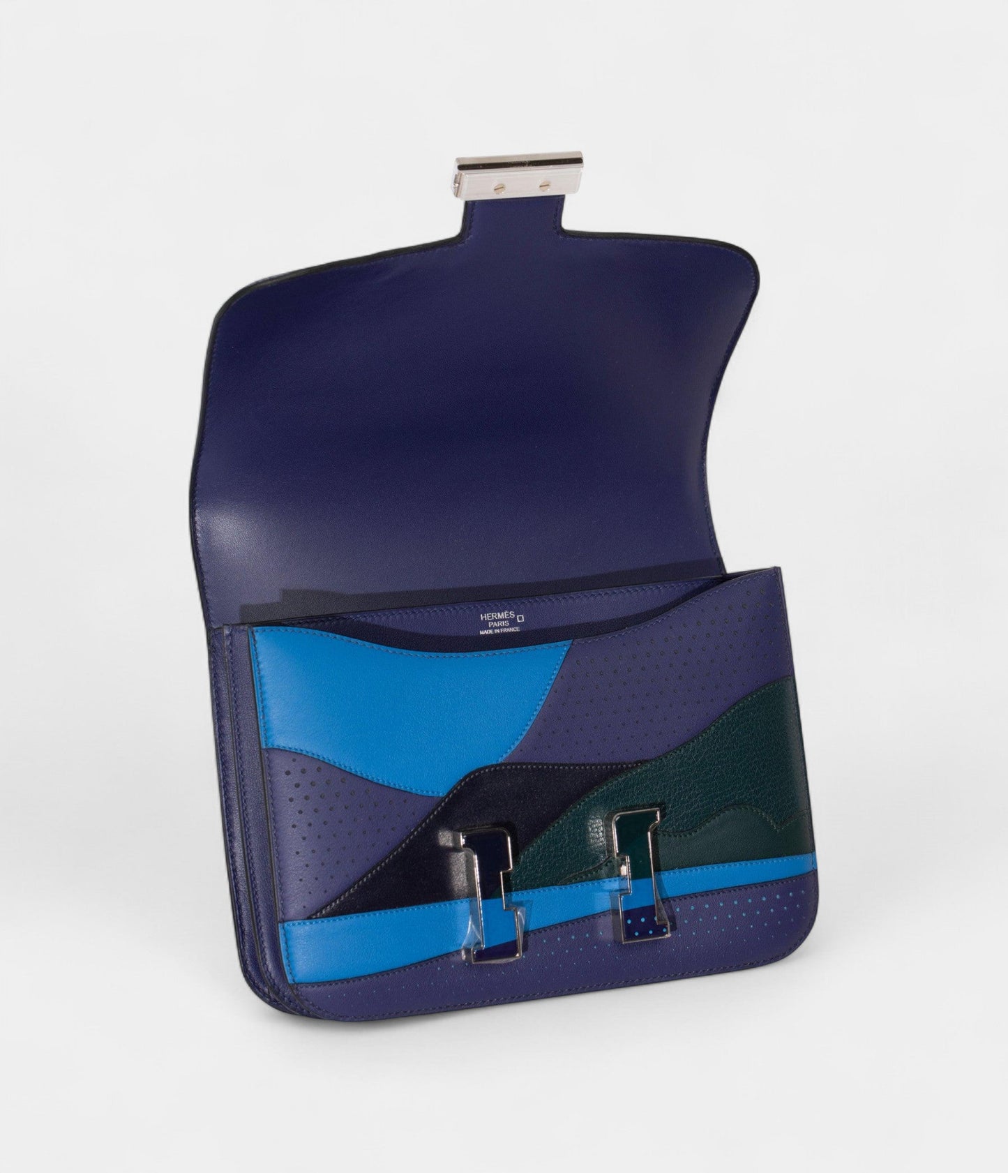 Hermes Constance 24cm Limited Edition Au Bout Du Monde Palladium Hardware