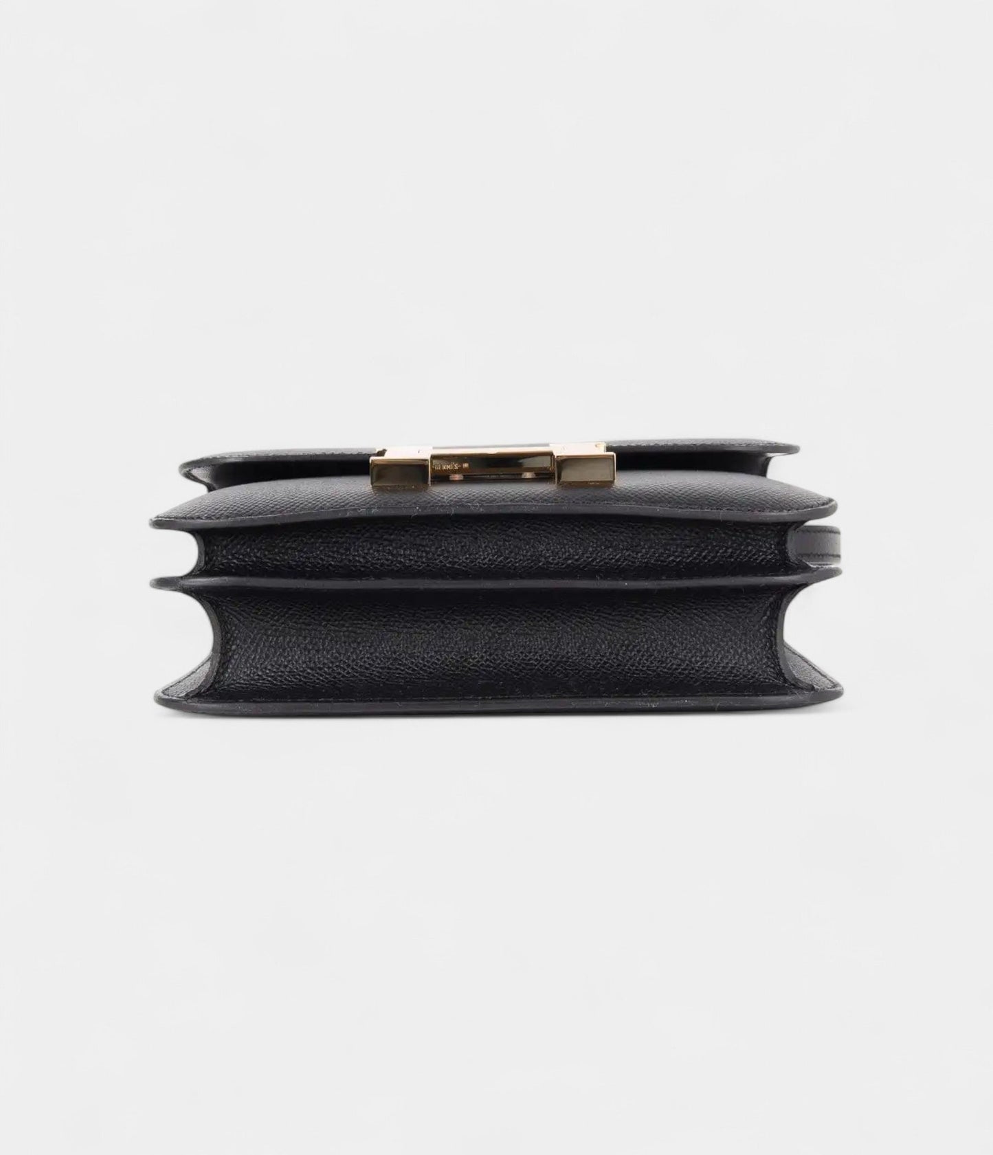 Hermes Constance Bag 18 Black Epsom Gold Hardware