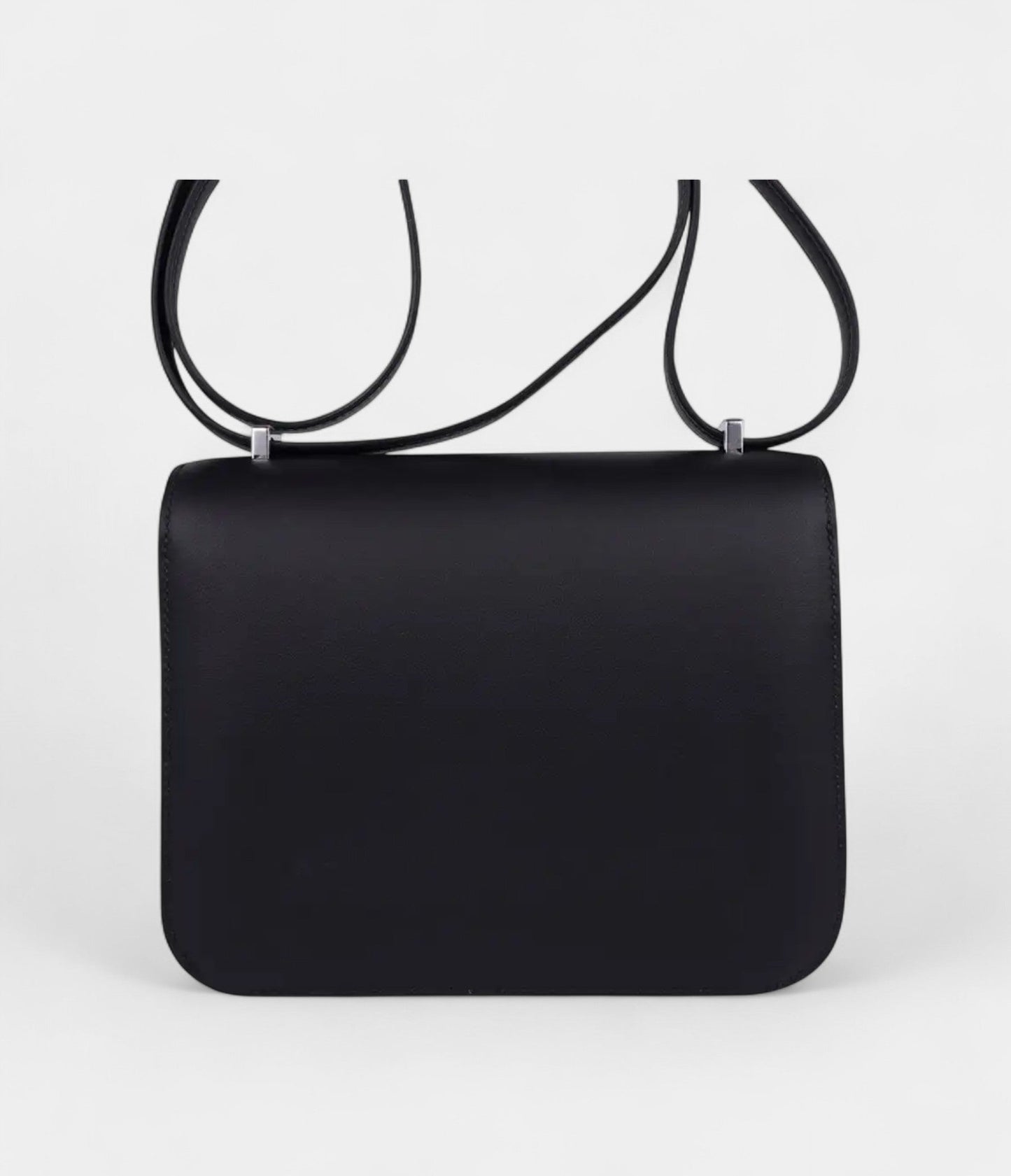 Hermes Constance Bag 18 Marbled Buckle Black Swift Limited Edition New / Box