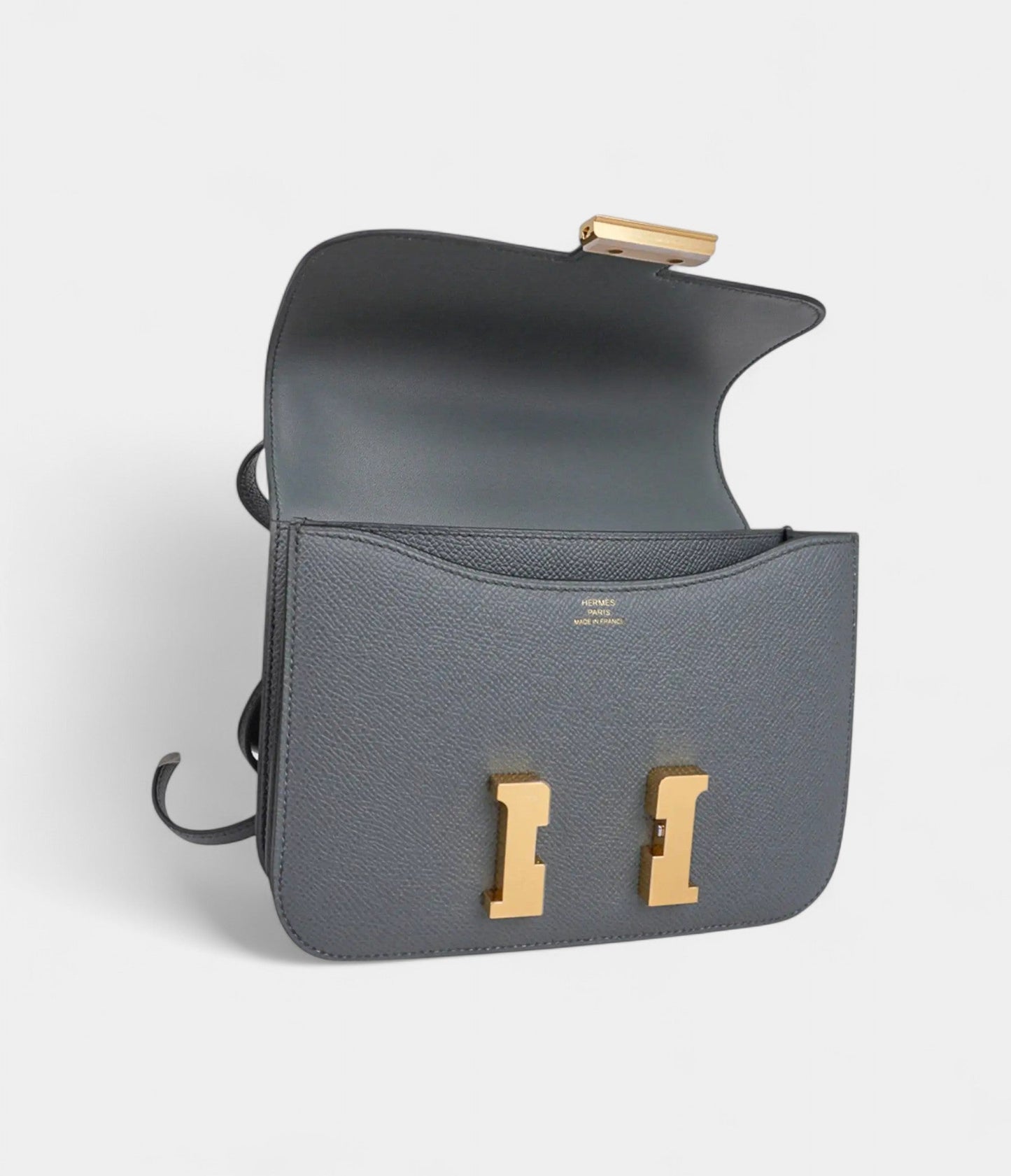 Hermes Constance Mini 18 Bag Vert Amande Gold Hardware Epsom Leather