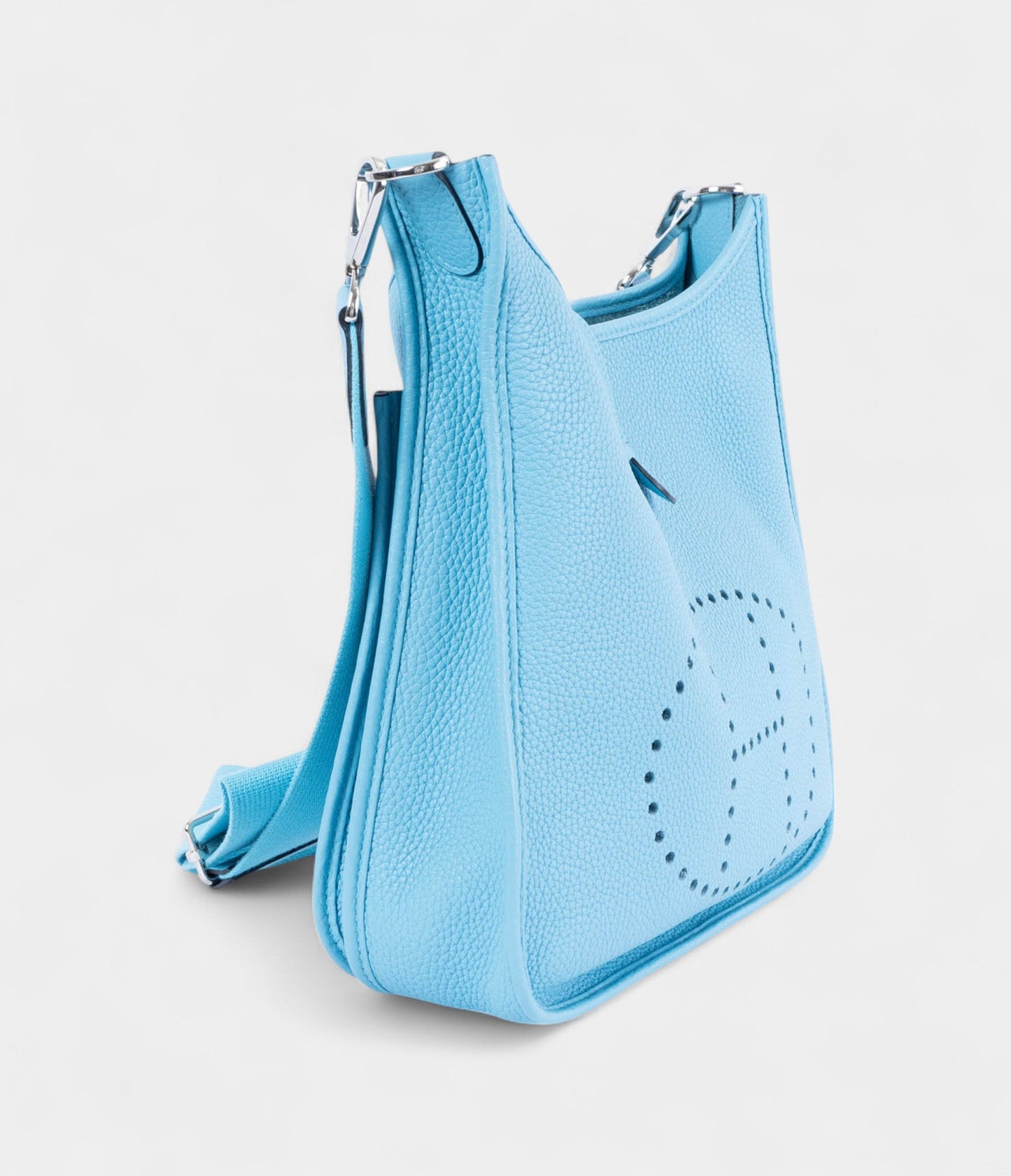 Hermès Evelyne 29 Crossbody Bag Bleu du Nord Clemence