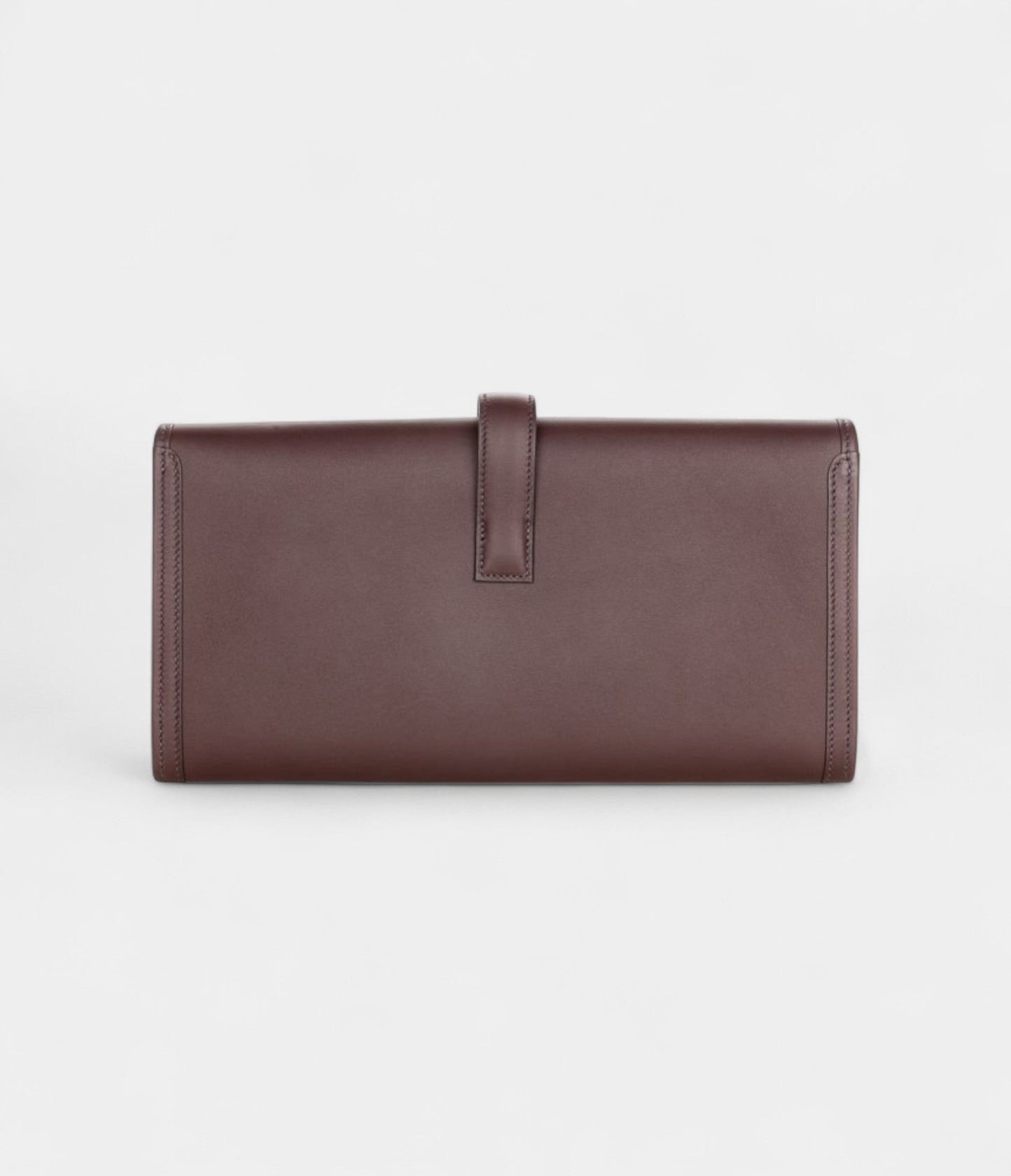 Hermes Jige Elan 29cm Clutch Brown Bag