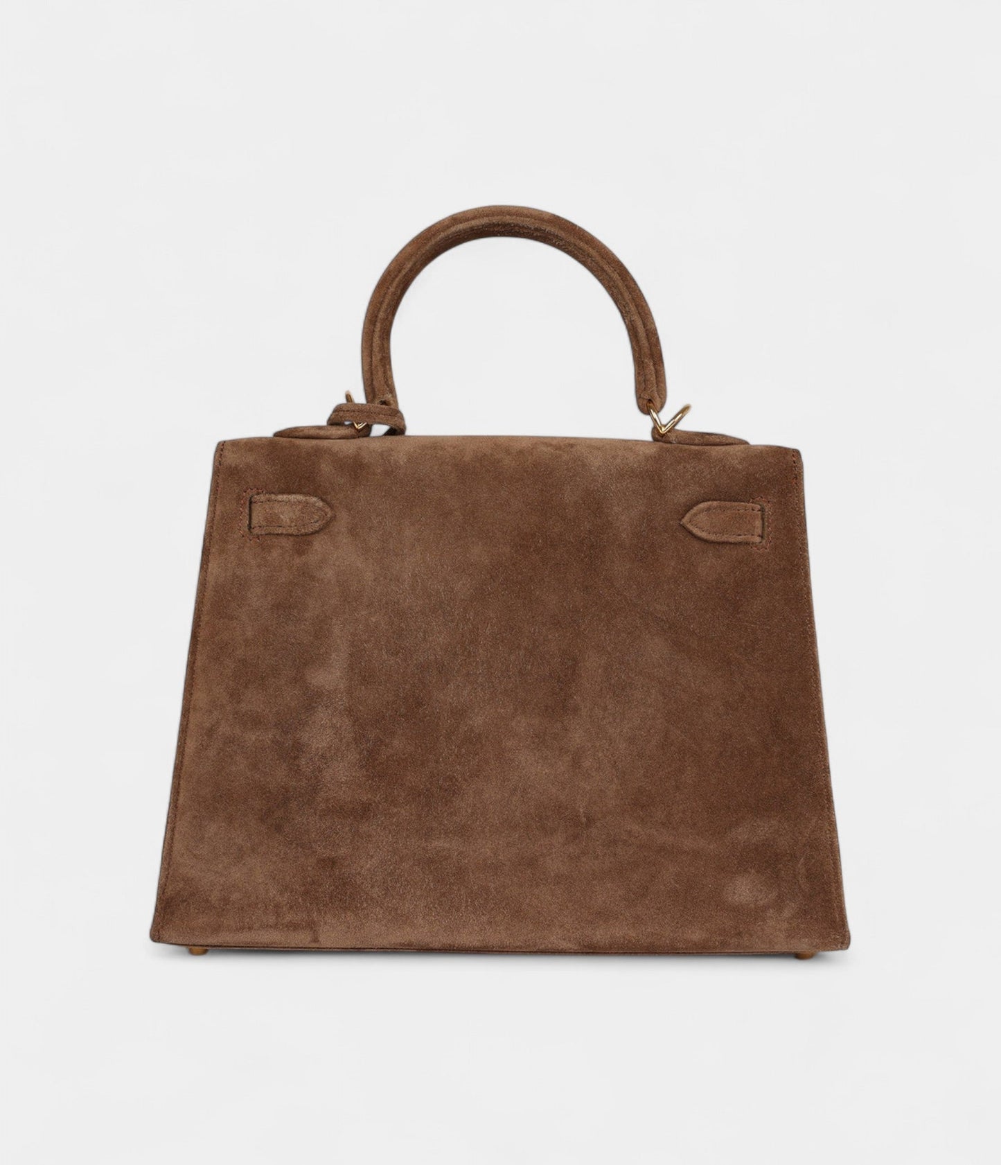 Hermes Kelly 25 Brown Doblis Gold Hardware