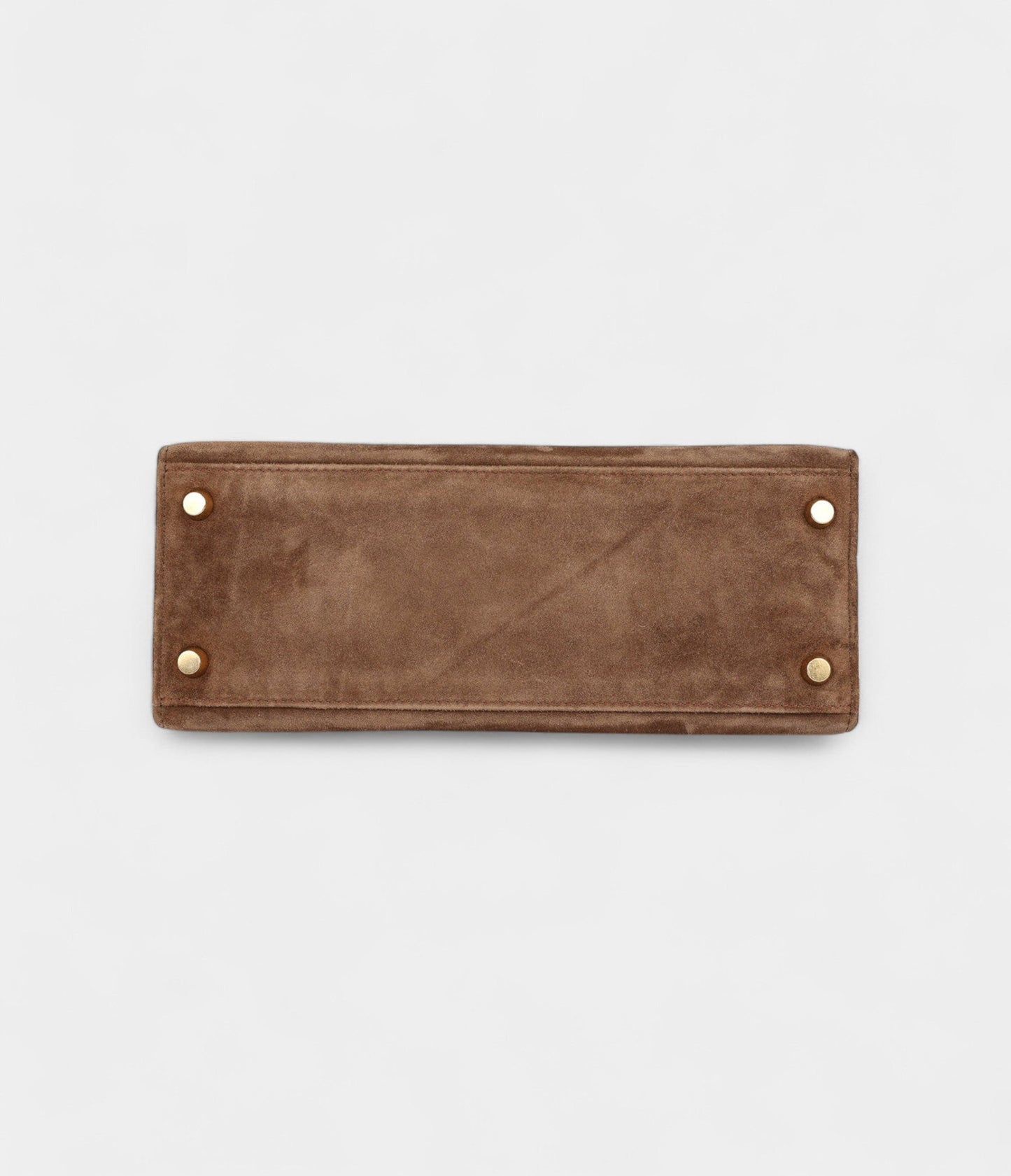 Hermes Kelly 25 Brown Doblis Gold Hardware