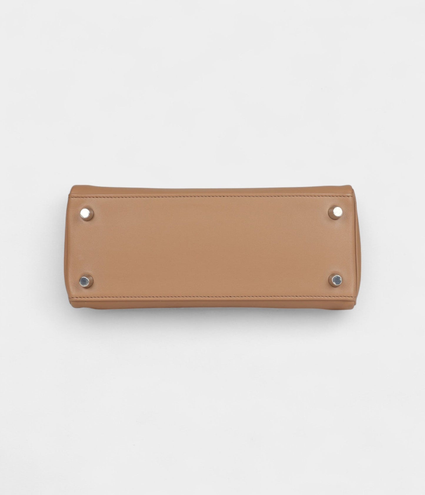 Hermes Kelly 25 Chai Swift Palladium Hardware