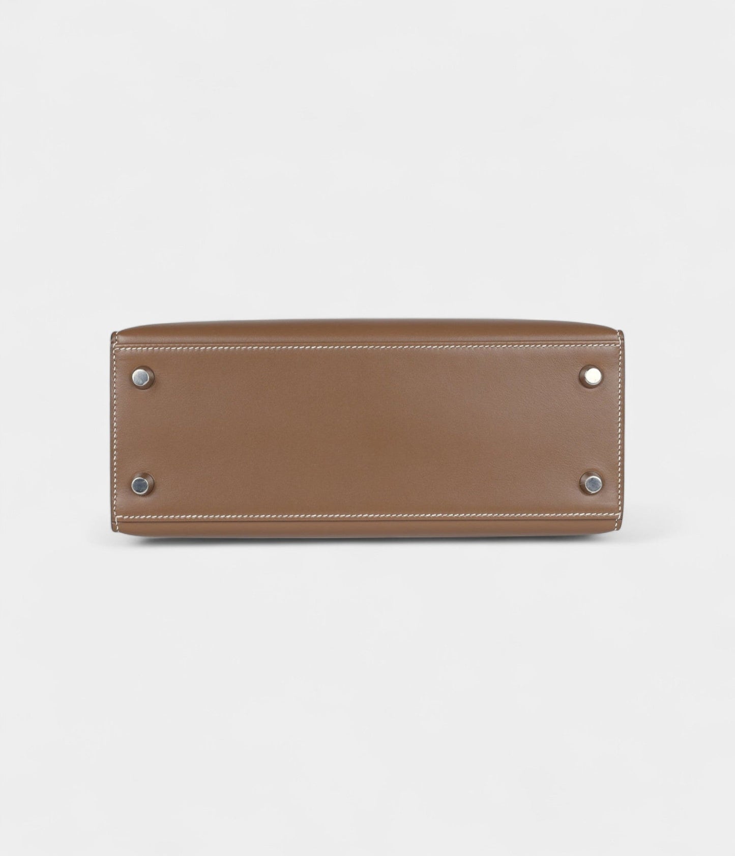 Hermes Kelly 25 Etoupe Tadelakt Palladium Hardware