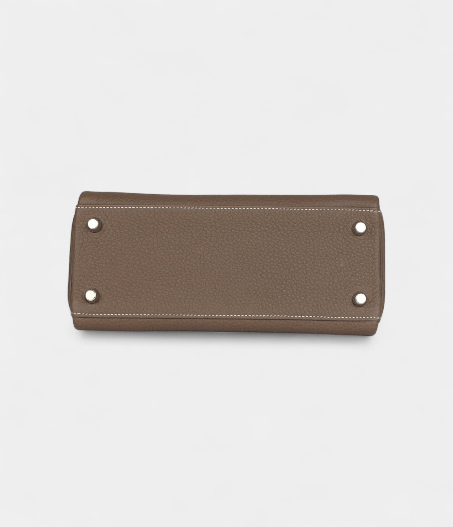 Hermes Kelly 25 Etoupe Togo Palladium Hardware