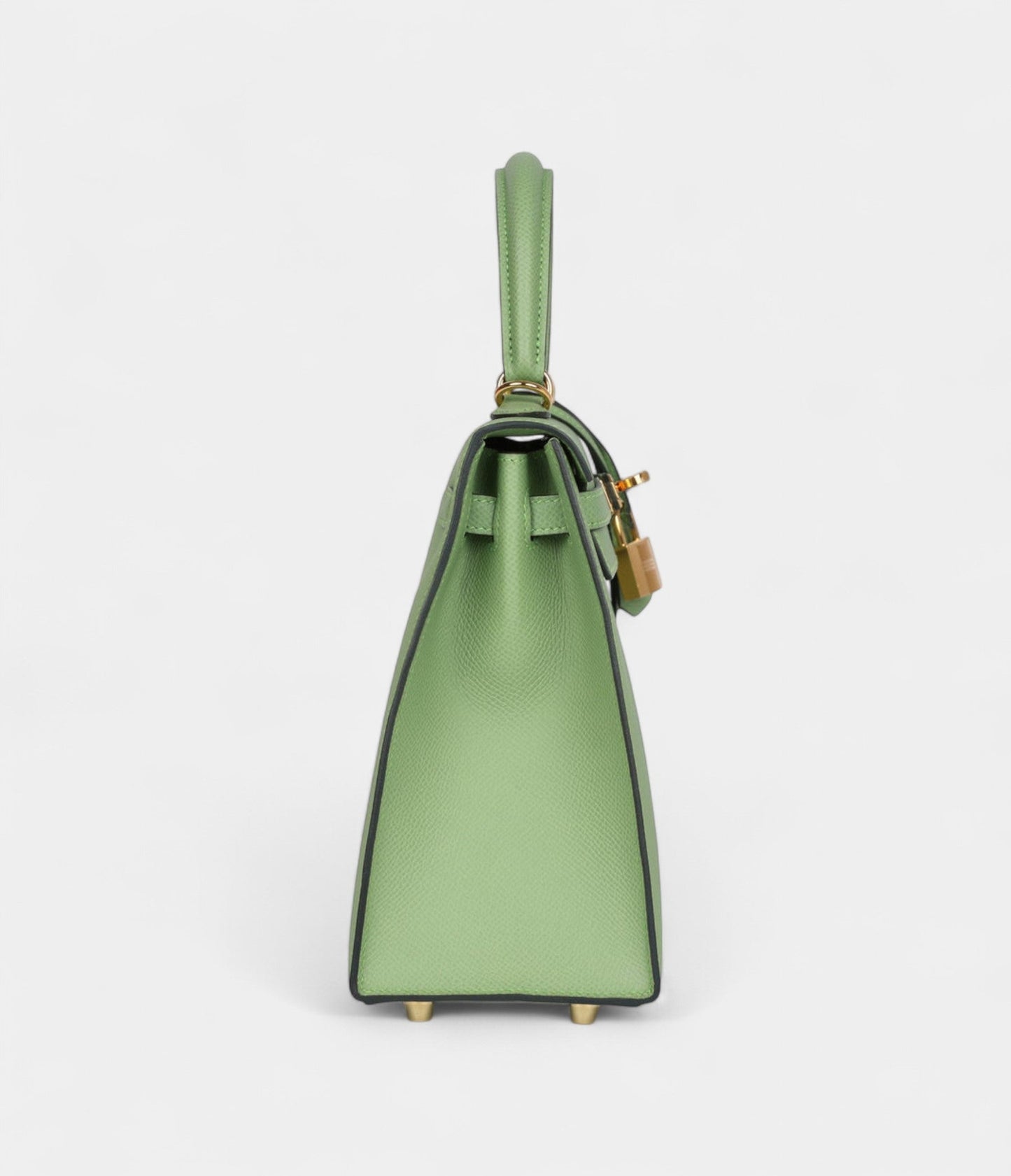 Hermes Kelly 25 Green Criquet Epsom Gold Hardware