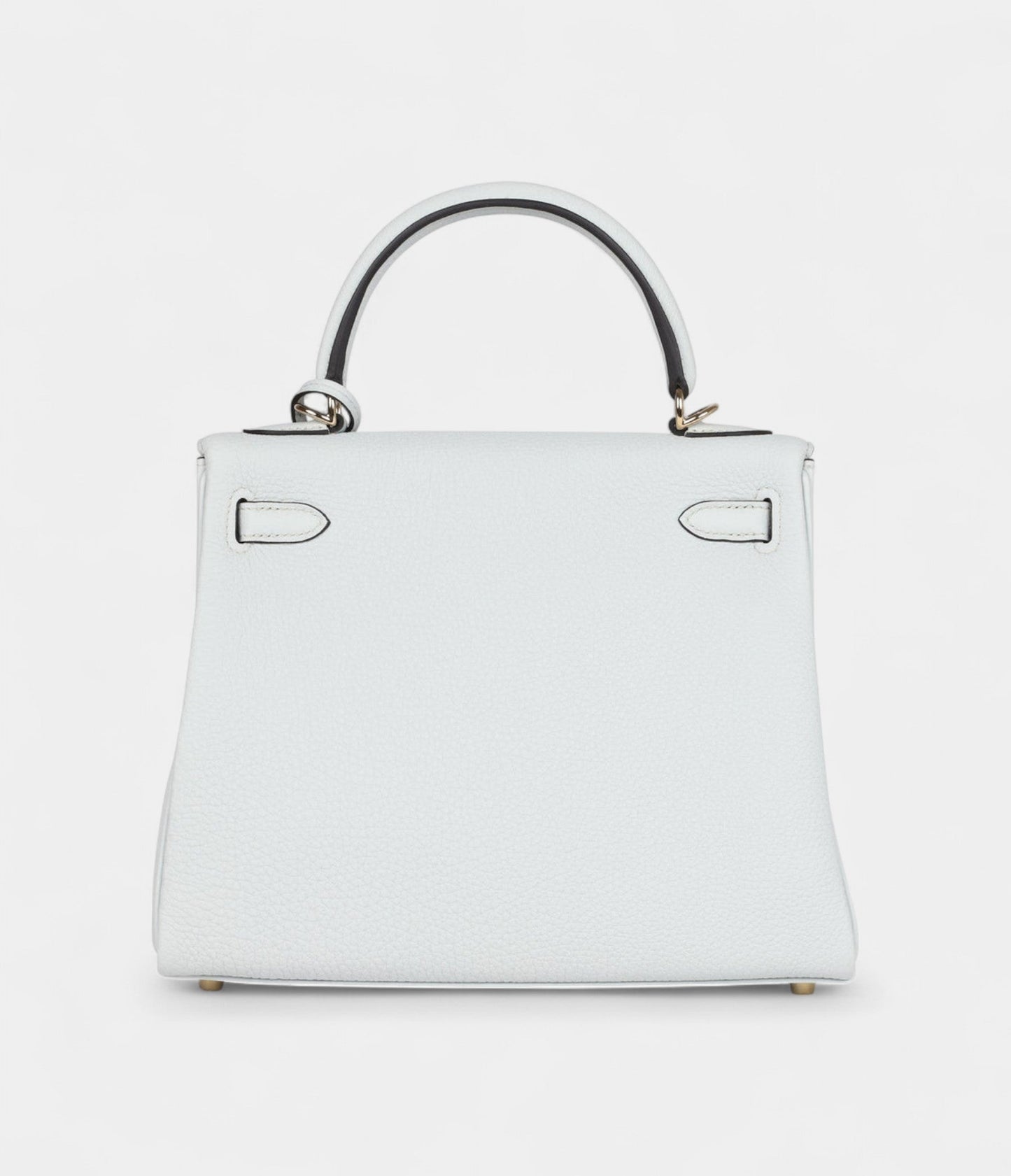 Hermes Kelly 25 Platinum Grey Togo Permabrass Hardware