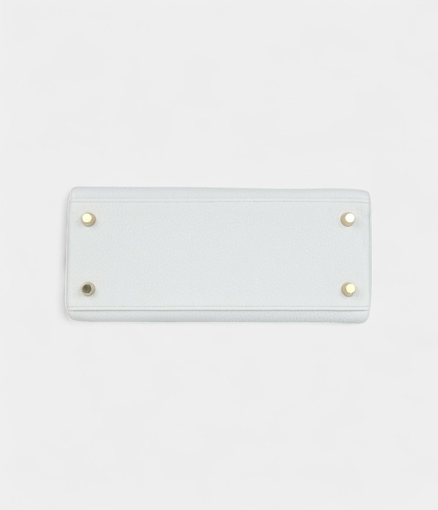Hermes Kelly 25 Platinum Grey Togo Permabrass Hardware