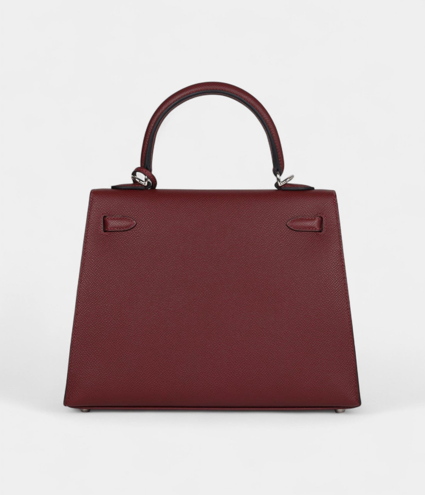 Hermes Kelly 25 Rouge H Epsom Electrum Hardware