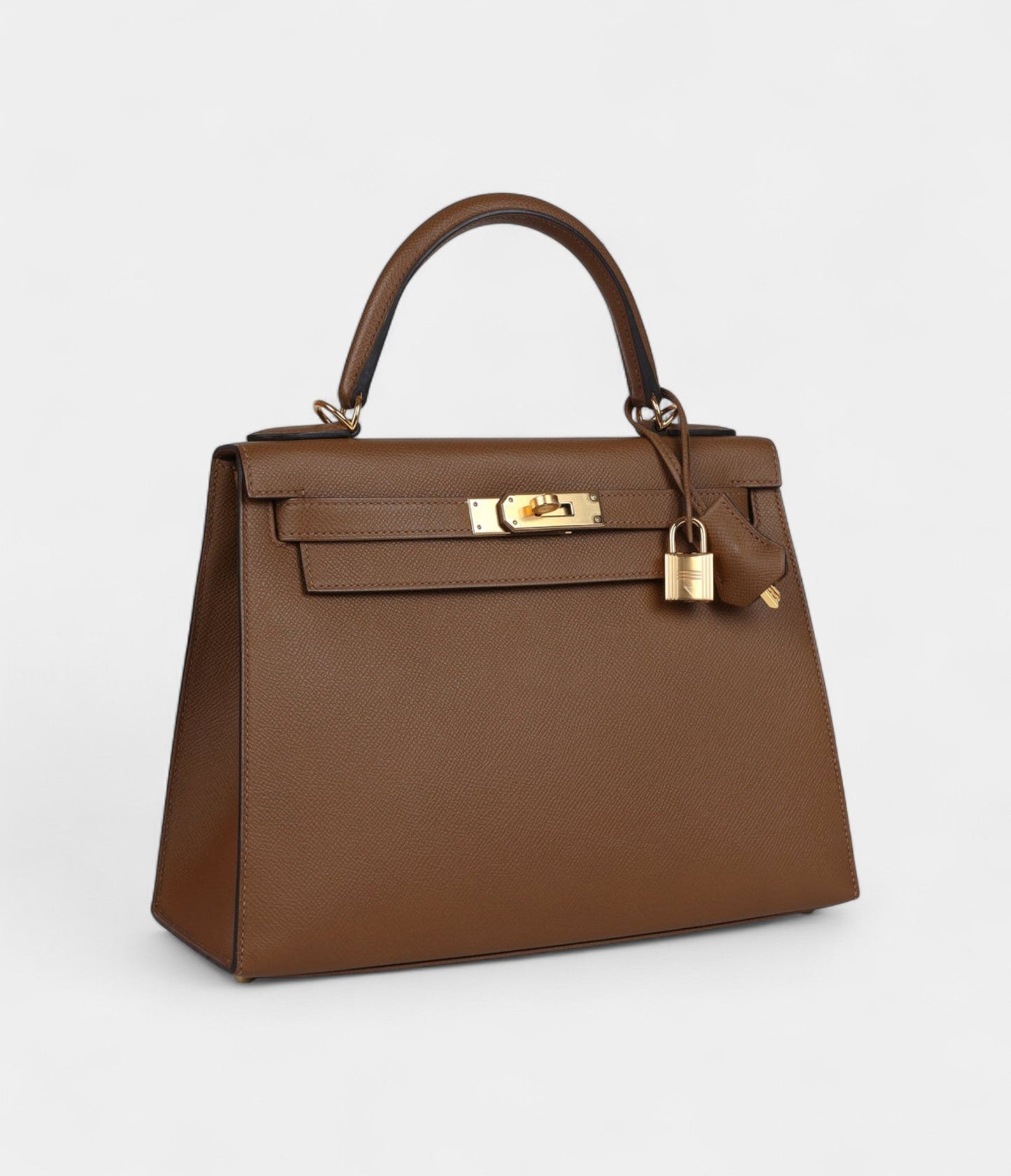 Hermes Kelly 28 Alezan Epsom Gold Hardware