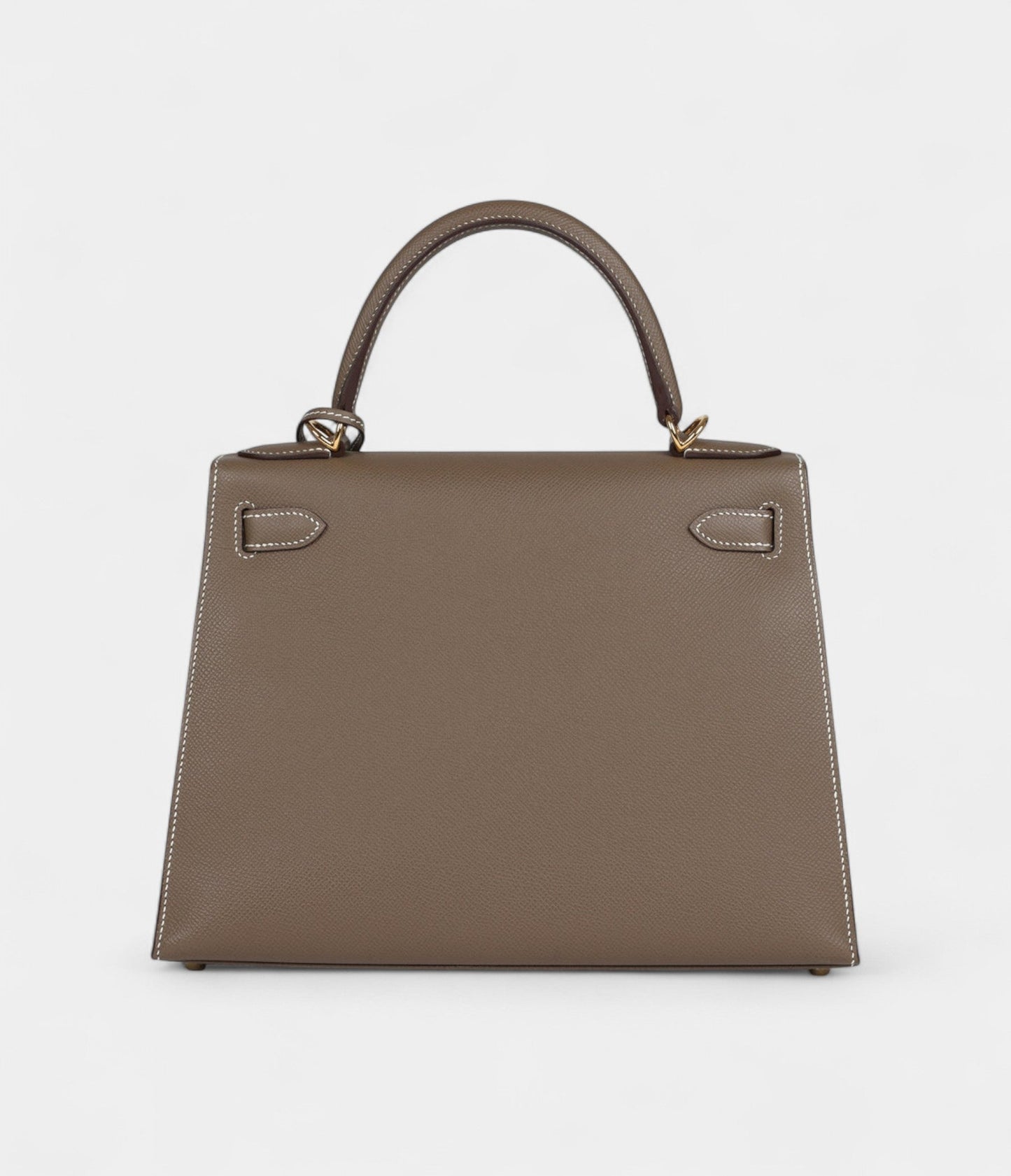 Hermes Kelly 28 Etoupe Epsom Gold Hardware