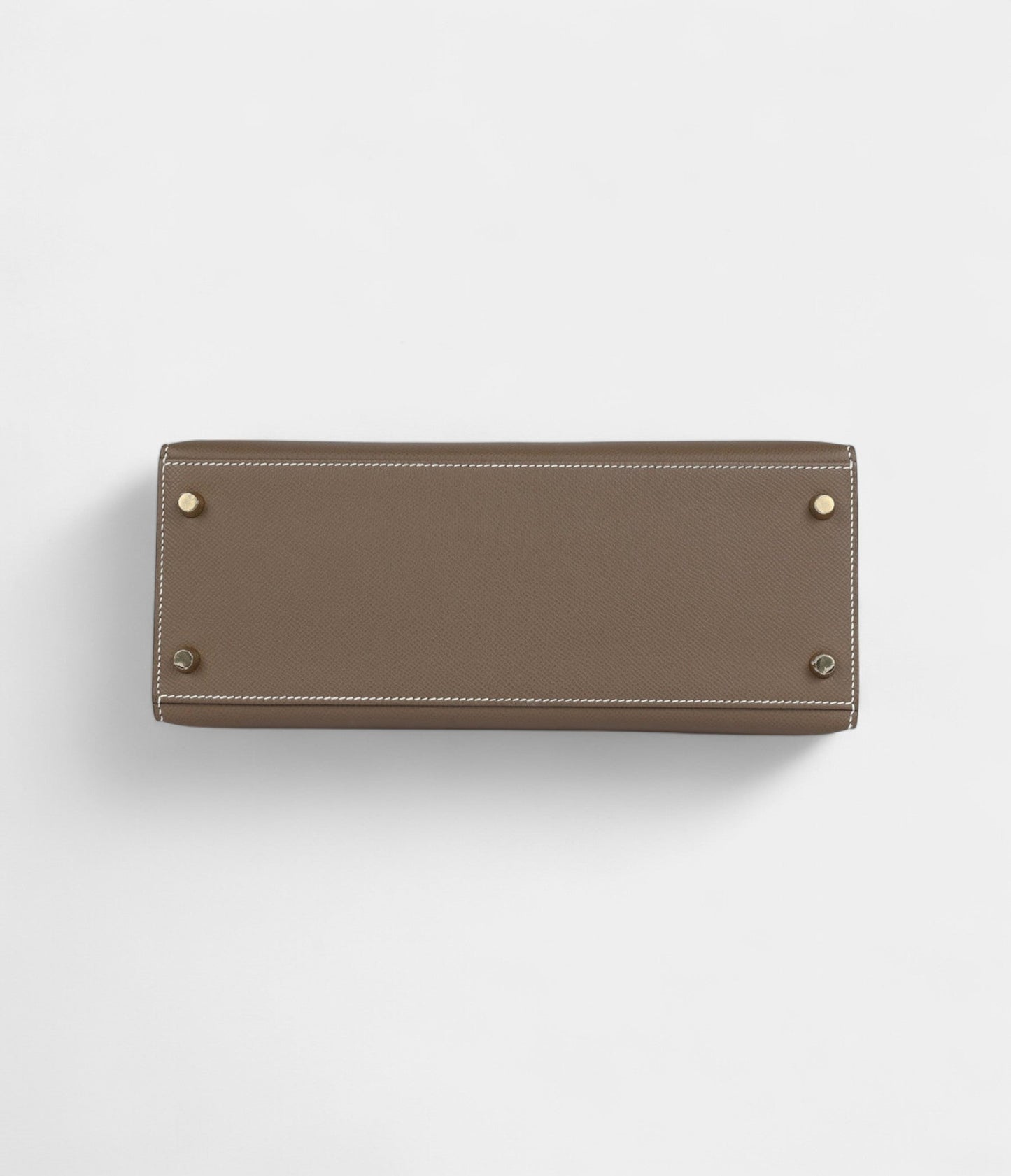 Hermes Kelly 28 Etoupe Epsom Gold Hardware