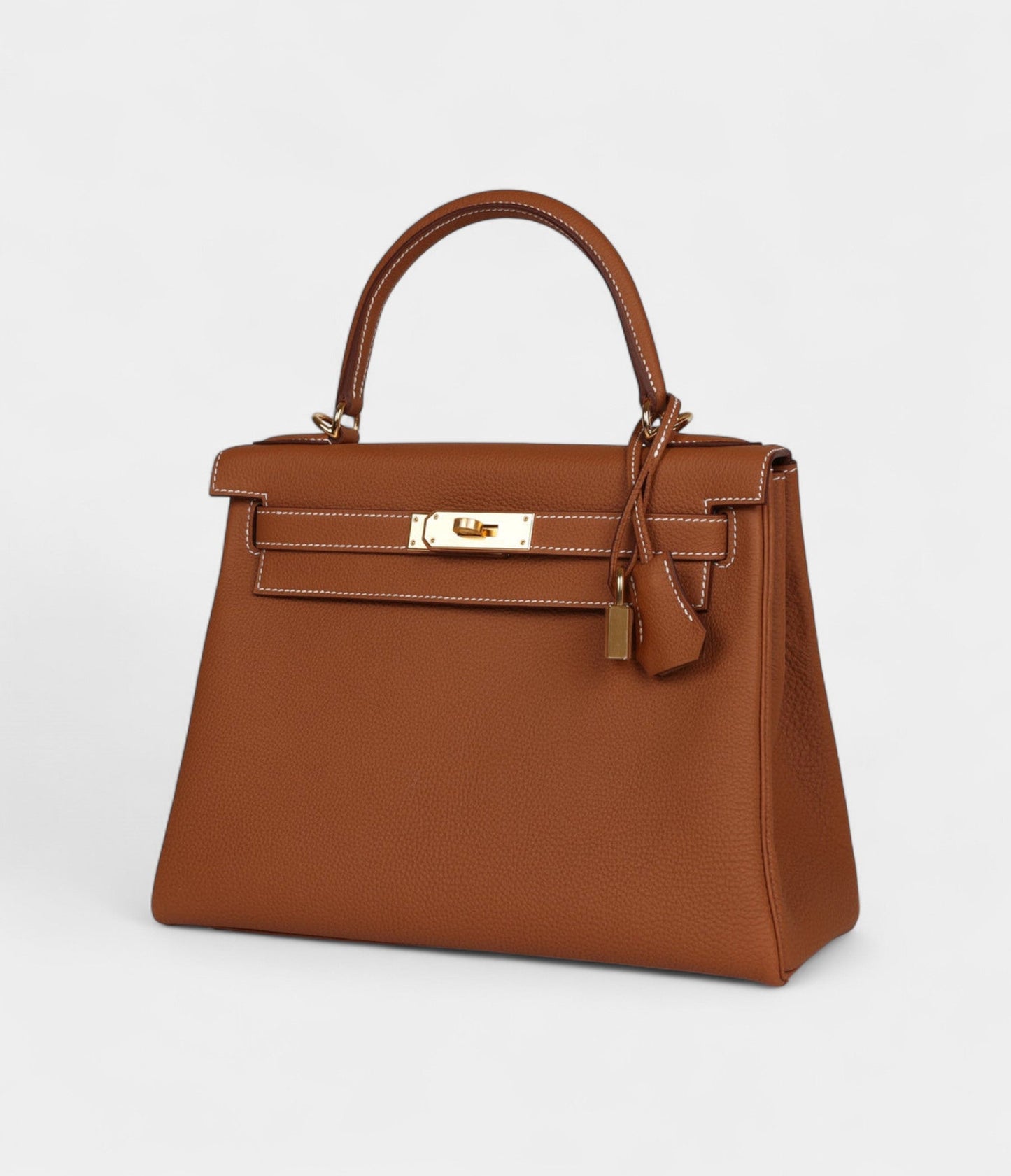 Hermes Kelly 28 Gold Togo Gold Hardware