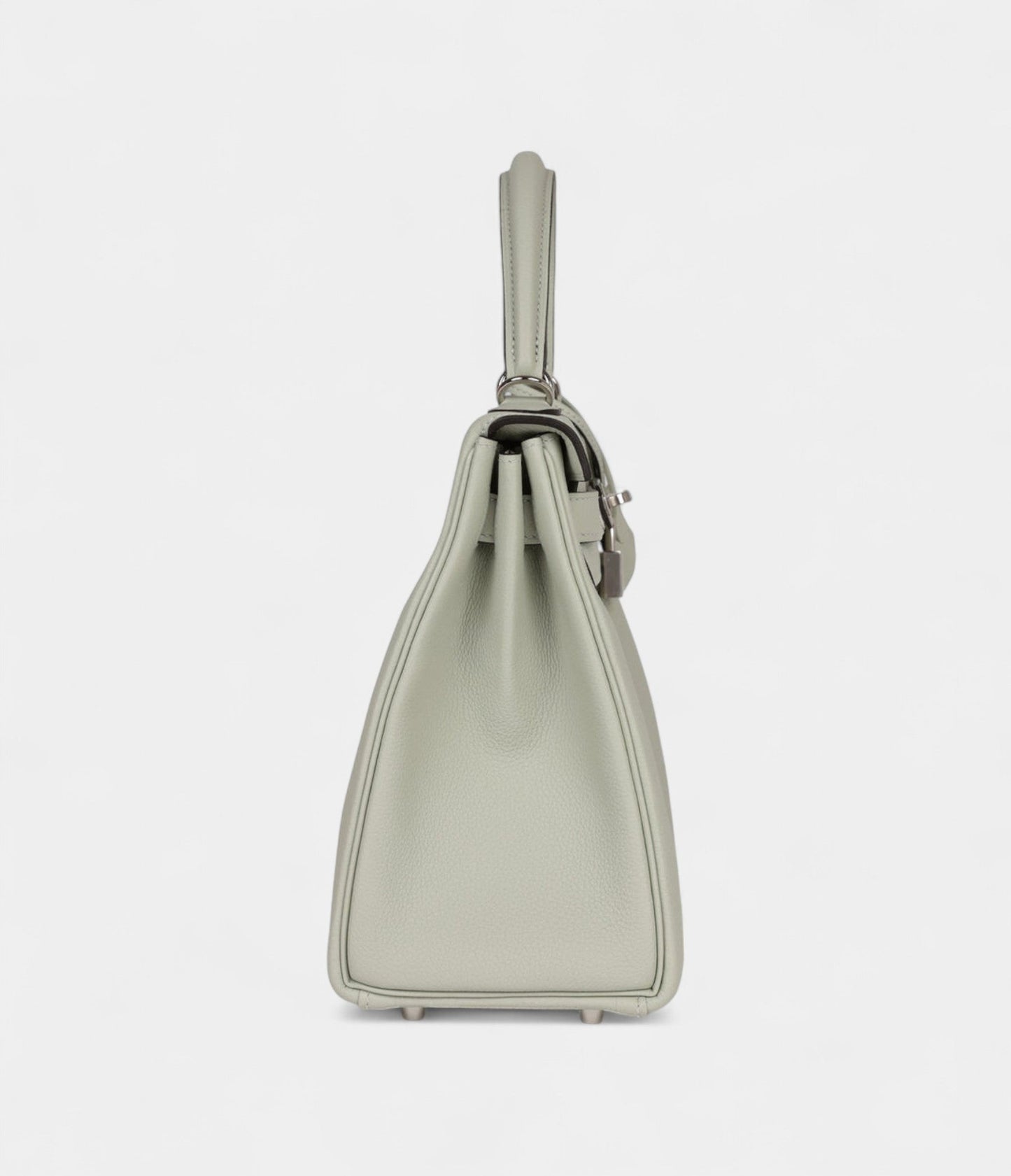 Hermes Kelly 28 Grey Neve Togo Palladium Hardware