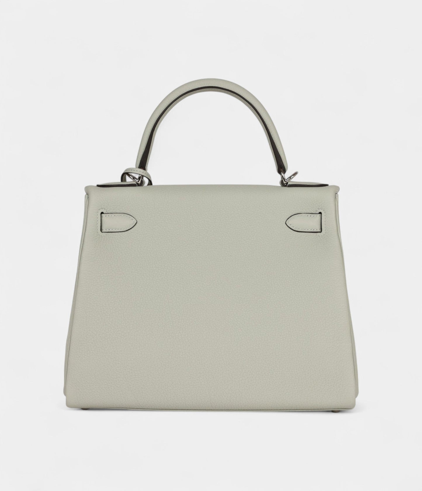 Hermes Kelly 28 Grey Neve Togo Palladium Hardware