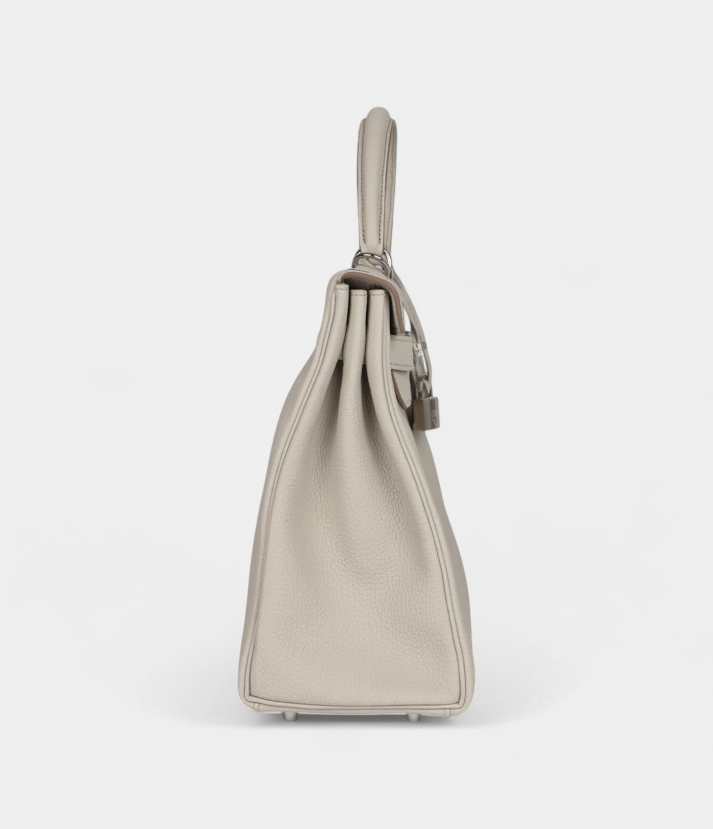 Hermes Kelly 32 Beton Togo Palladium Hardware