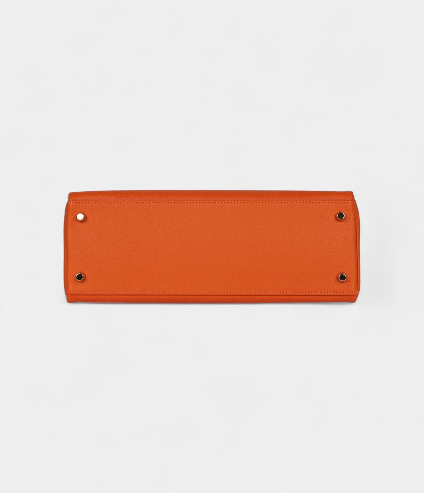 Hermes Kelly 32 Orange H Epsom Gold Hardware
