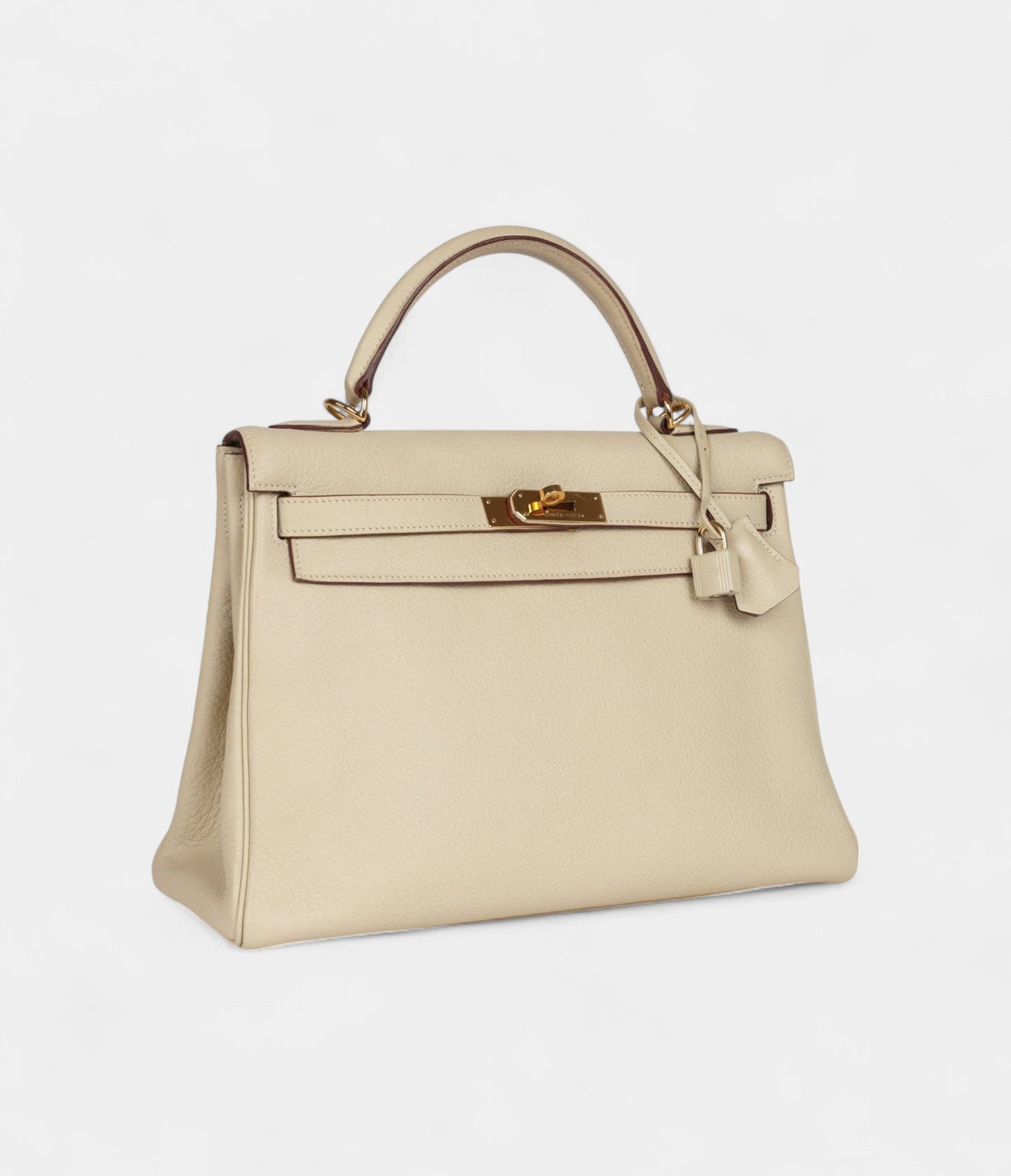 Hermes Kelly 32 Parchemin Togo Gold Hardware