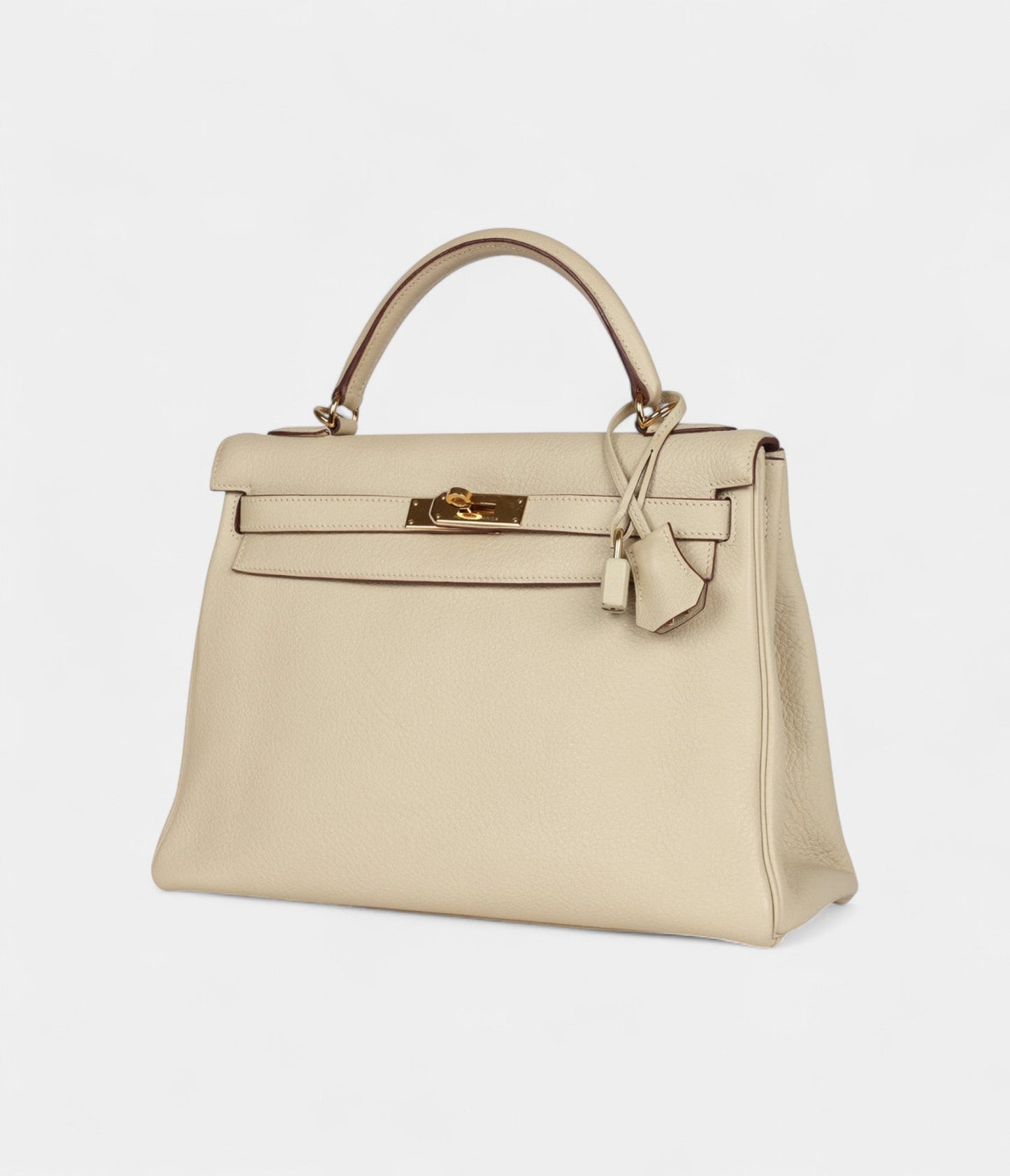 Hermes Kelly 32 Parchemin Togo Gold Hardware