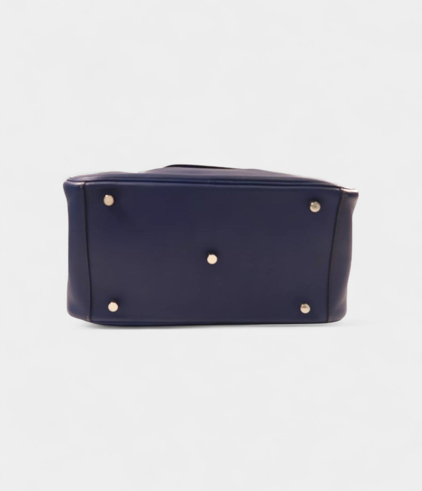 Hermes Phw Lindy 30 2way Shoulder Hand Bag Vaux Swift Leather Blue Indigo
