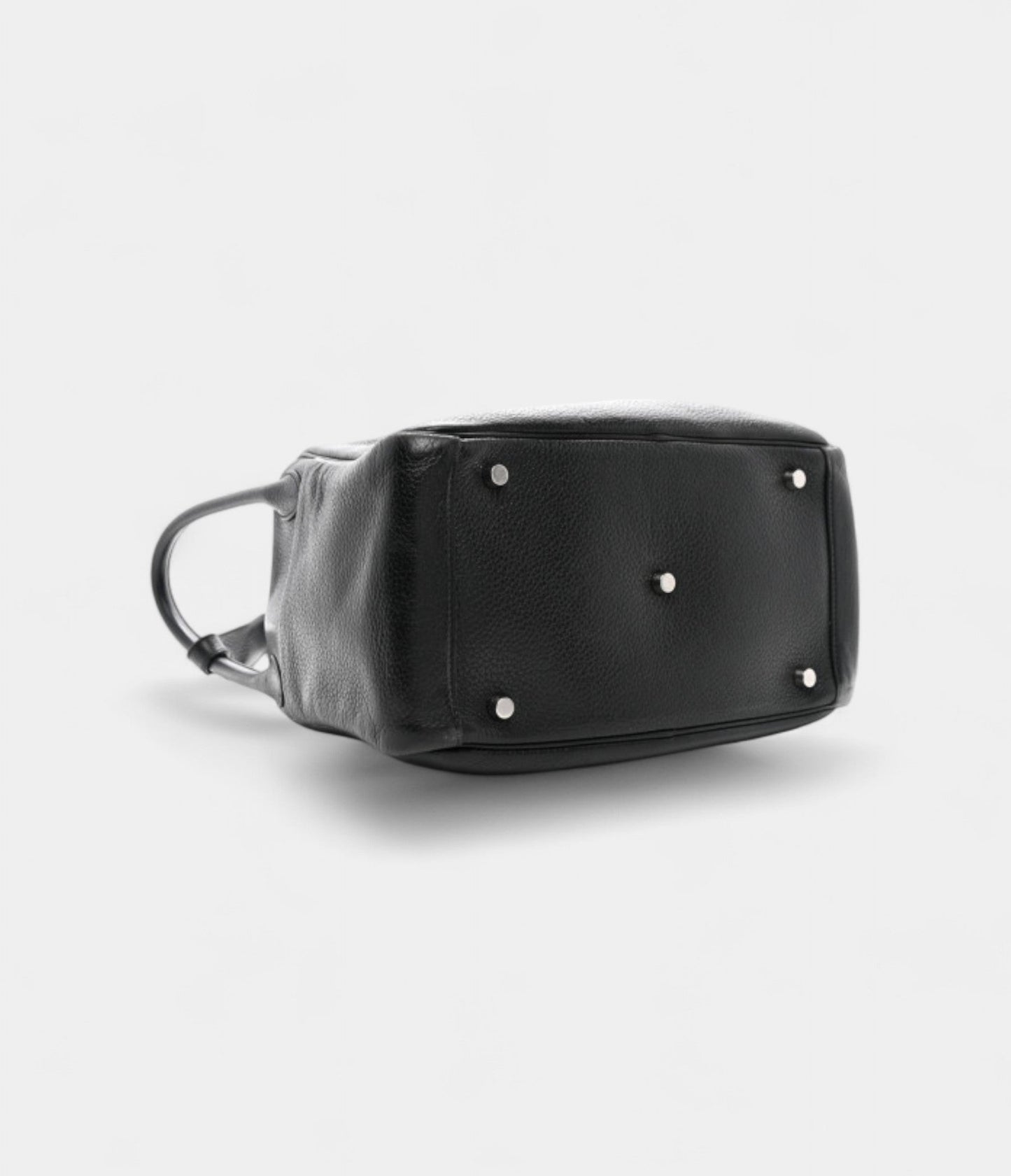 Hermes Taurillon Clemence Lindy 30 Black