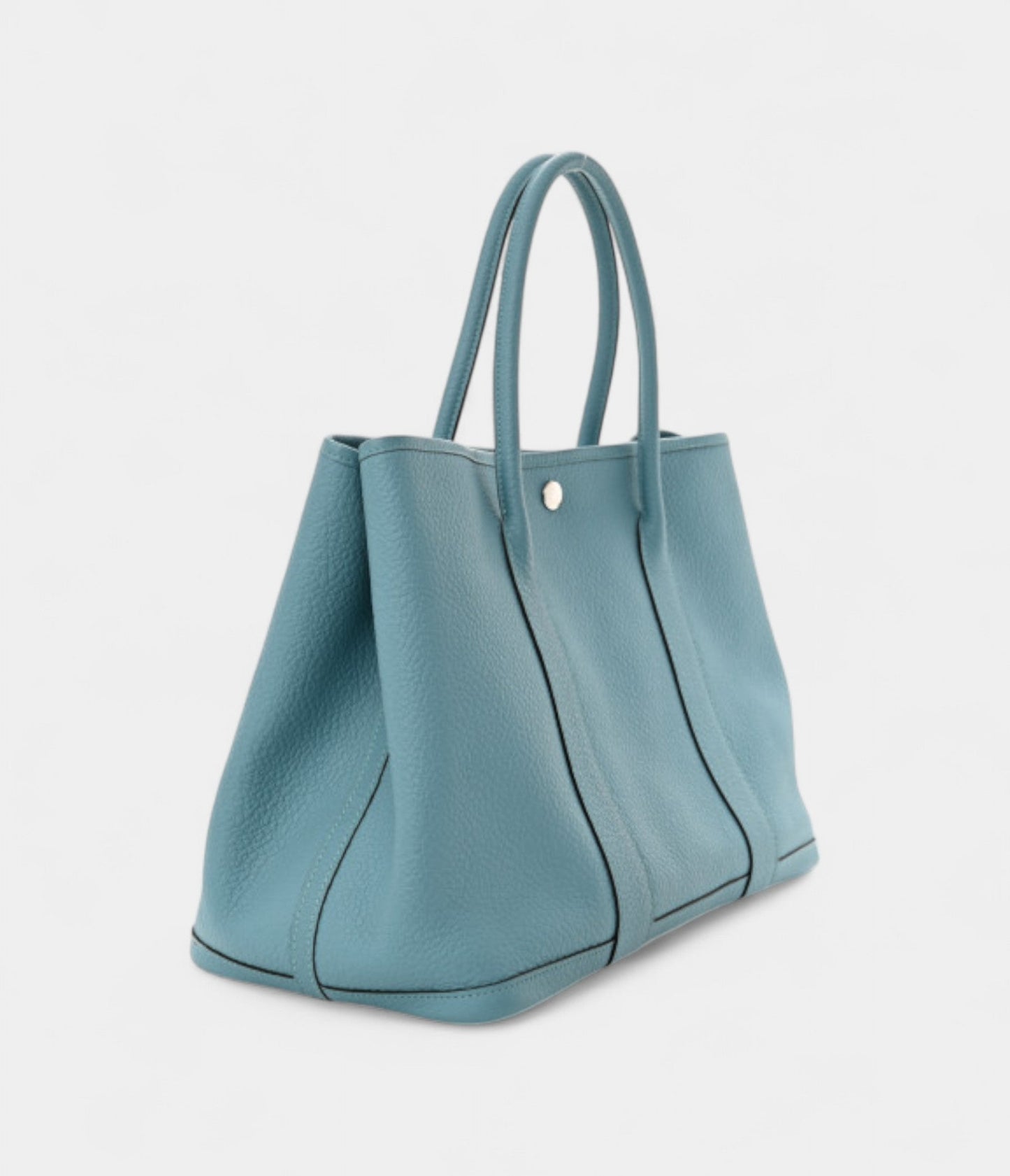 Hermes Vache Country Garden Party 36 MM Bleu Saint Cyr