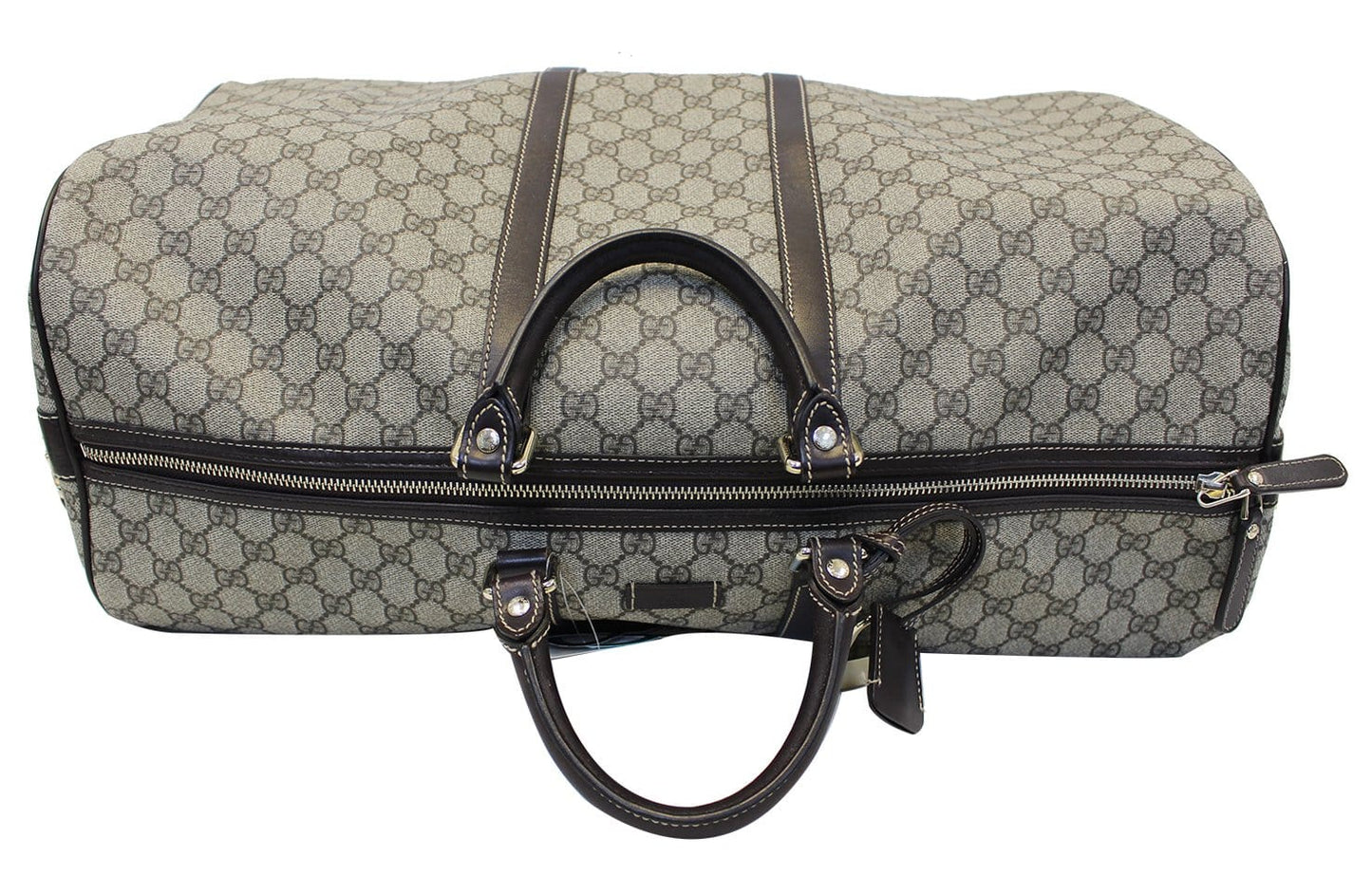 GUCCI GG Plus Large carry-on Duffle Shoulder Bag 206500