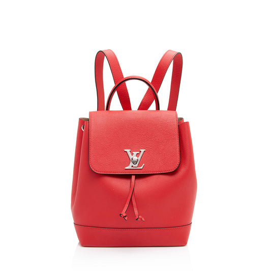 Louis Vuitton Calfskin Lockme Backpack (SHF-yDS0bL)