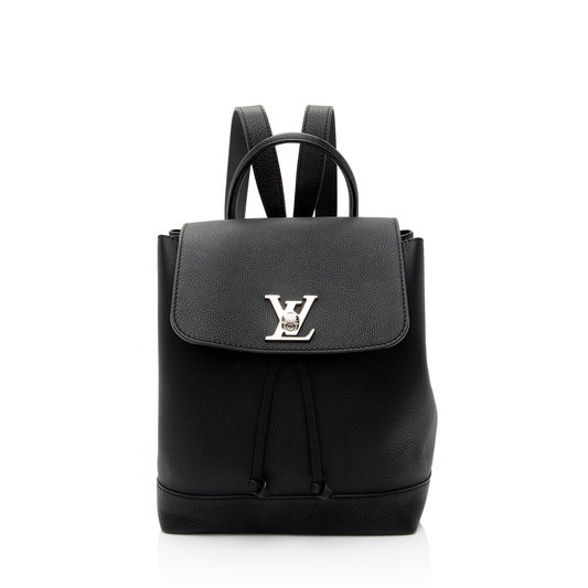 Louis Vuitton Calfskin Lockme Backpack (SHF-3k75Or)