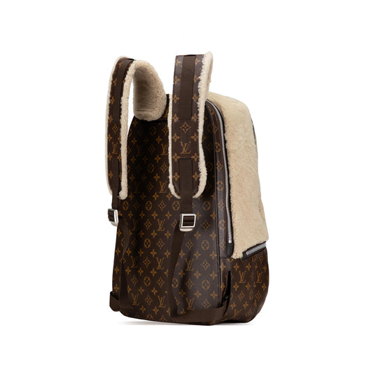 Louis Vuitton Marc Newson Monogram Shearling Backpack